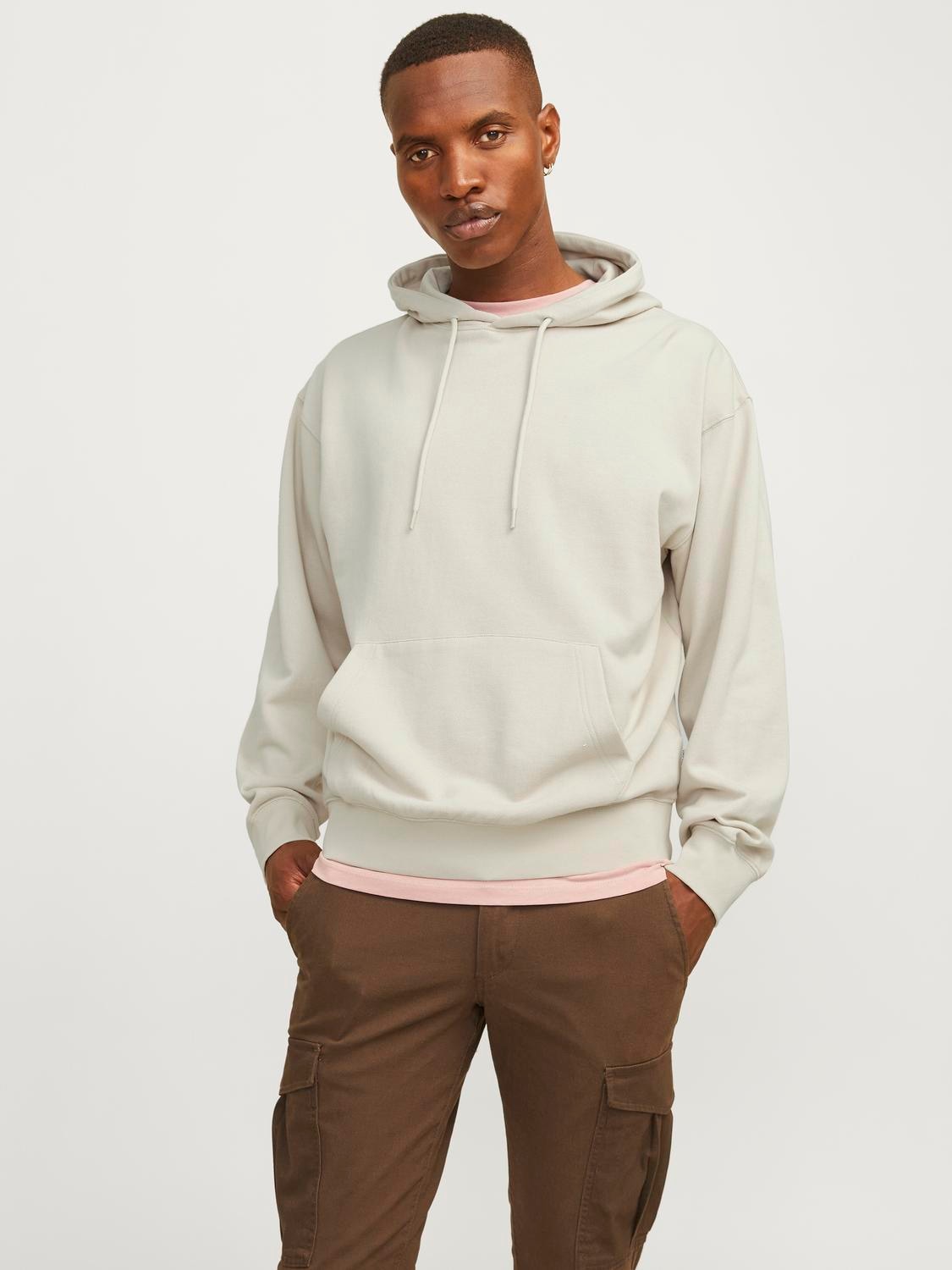 Kapuzensweatshirt »JJECHARGE SWEAT HOOD NOOS«, mit Kapuze