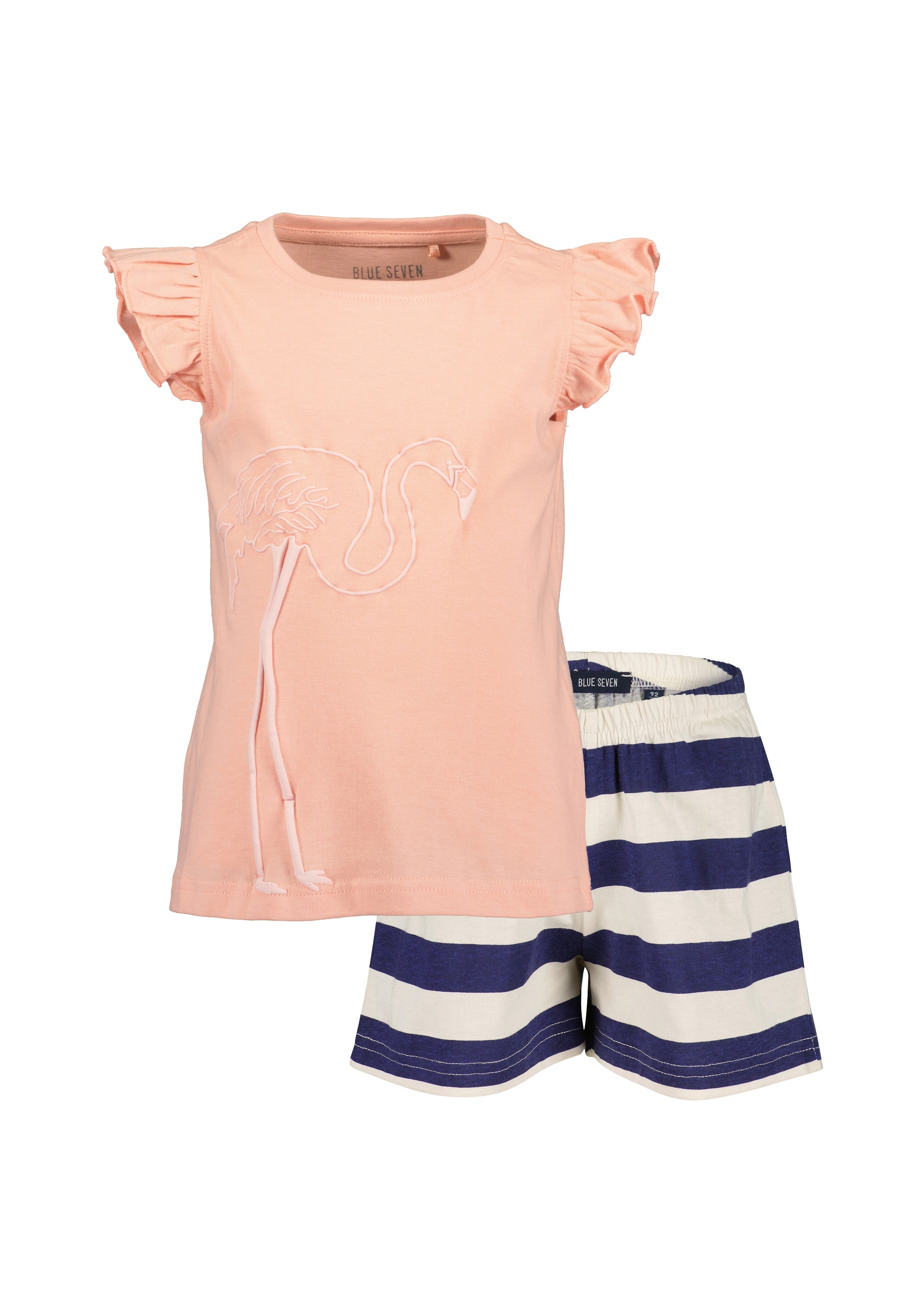 Blue Seven Shorty Ensemble, 2 pièces composé d’un t-shirt et d’un short