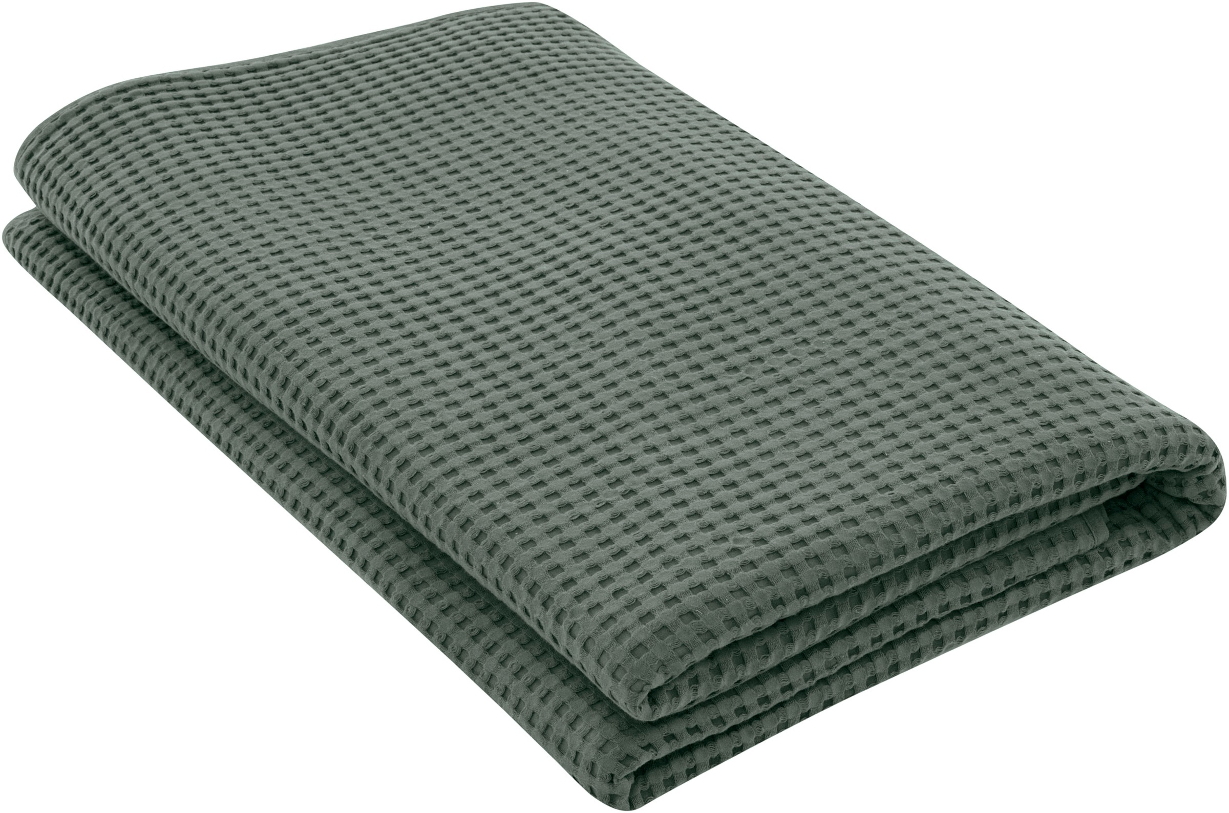 OTTO home Tagesdecke "Greta" in Waffelpiqué Optik, viele Farben erhältlich, Decke ab 140 x 200 cm