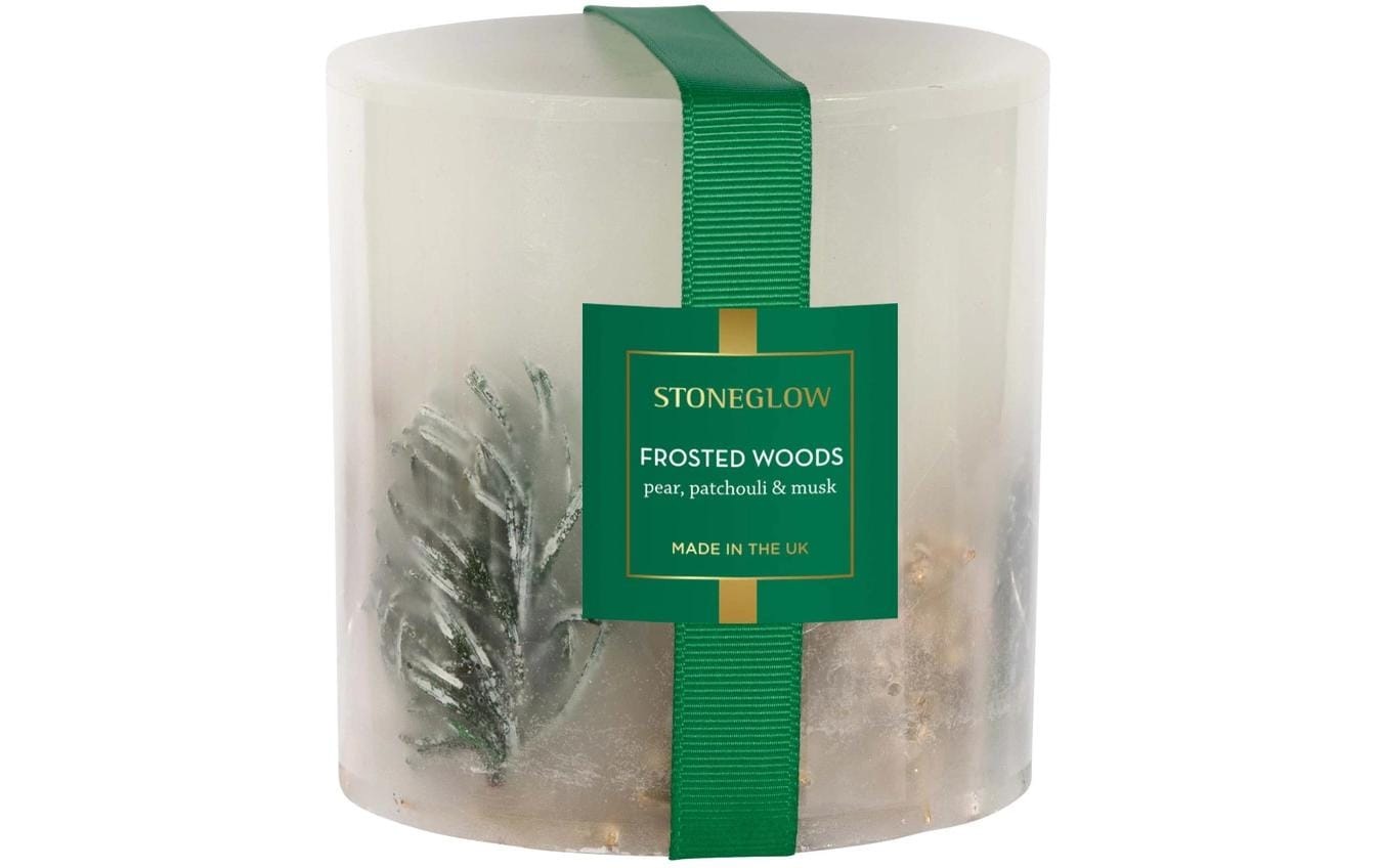 Image of Stoneglow Duftkerze "Frosted Woods 9,5 cm"