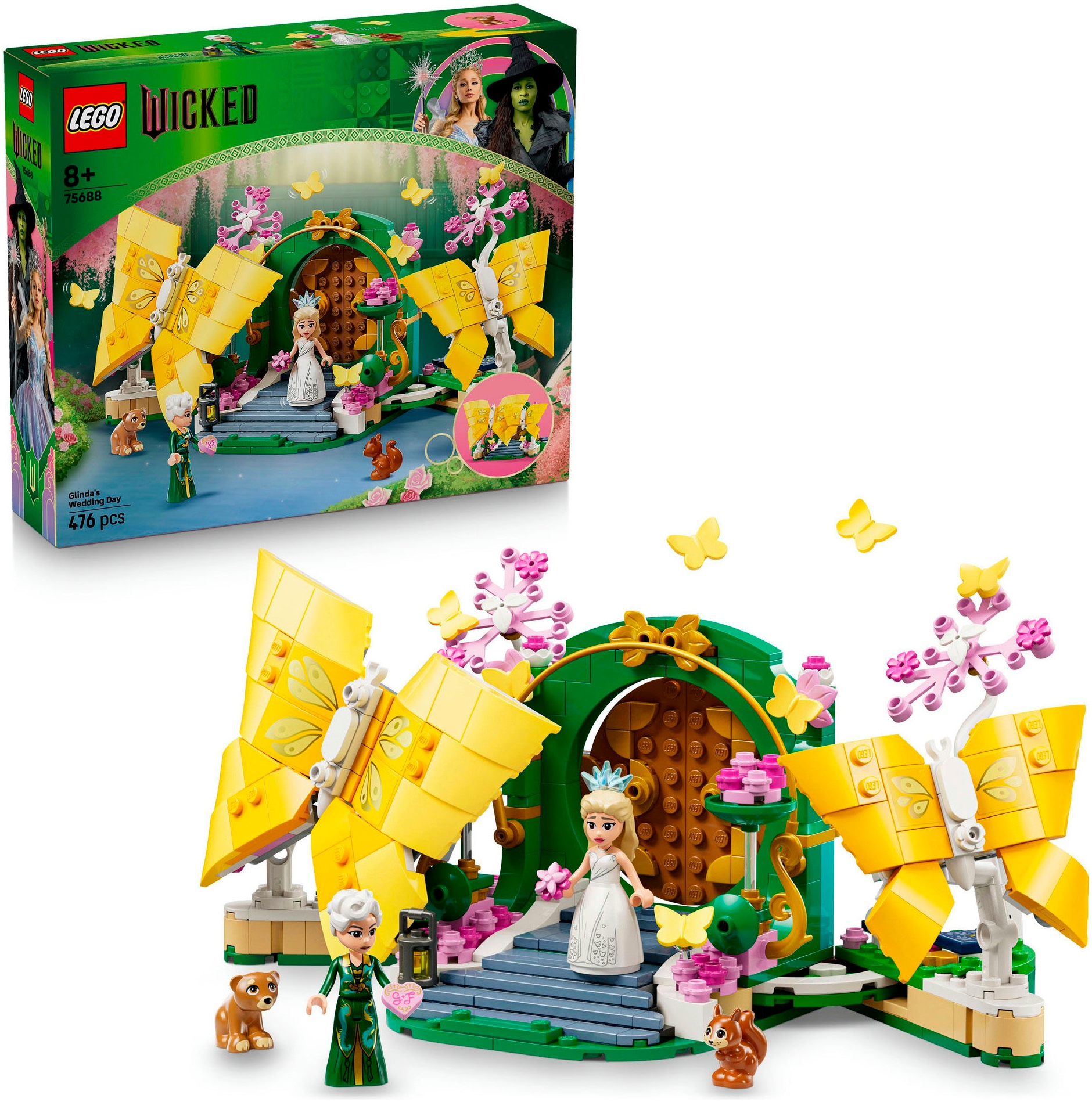 Image of LEGO Konstruktionsspielsteine "Glindas Hochzeitstag (75688), LEGO Wicked" Made in Europe
