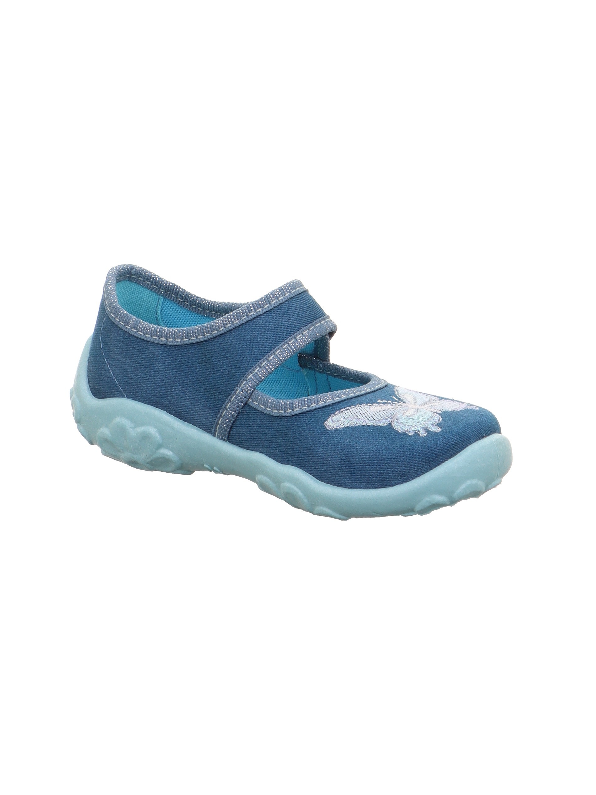 Superfit Hausschuh »BONNY, WMS: mittel«  Kindergartenschuh mit Klettverschluss, Grössenschablone zum Download