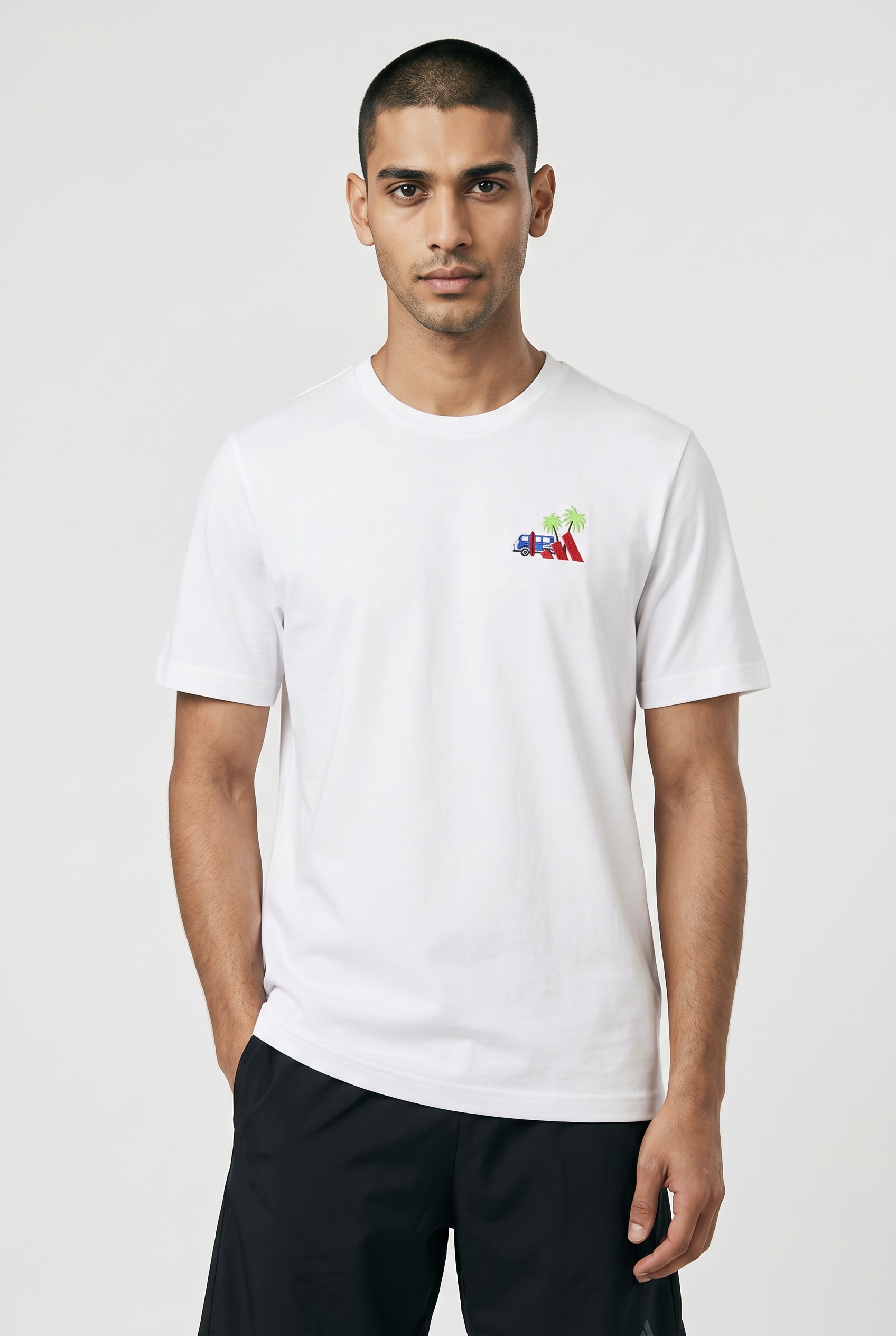 adidas Sportswear T-Shirt »MINI EMBROIDERY SURFING GRAPHIC«