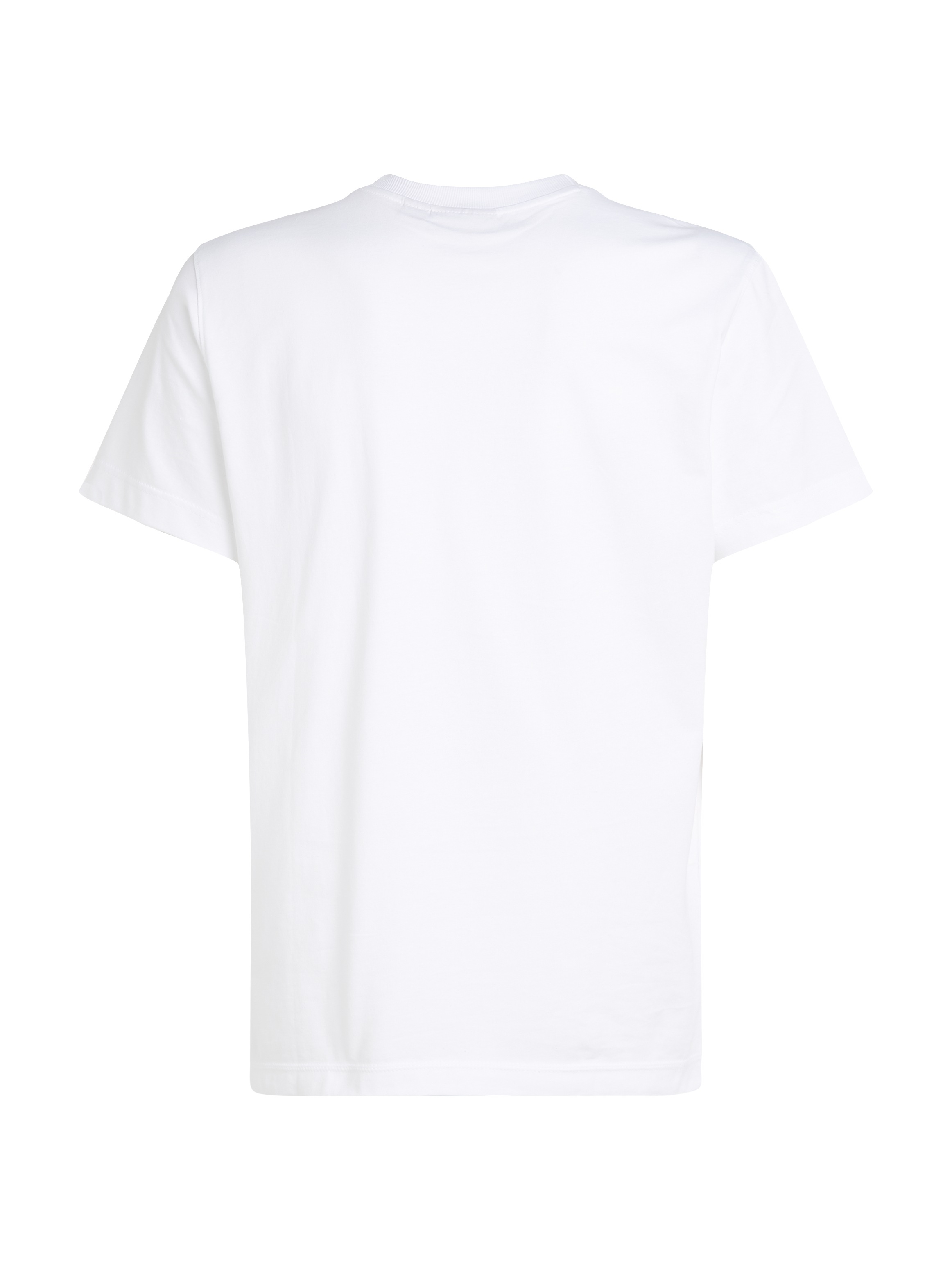 Calvin Klein Jeans Rundhalsshirt »WOVEN LABEL REGULAR TEE«, Logostickerei