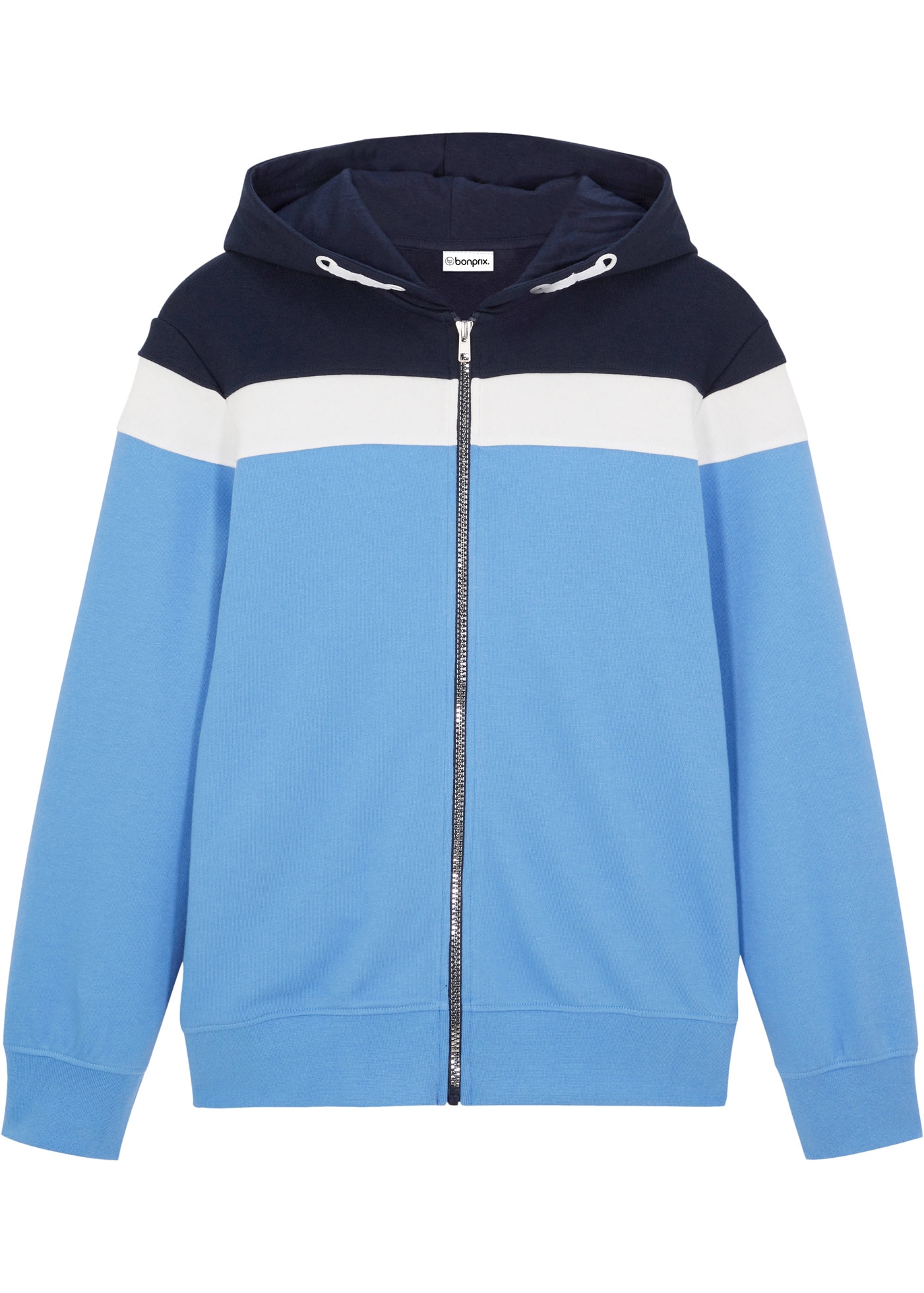 bonprix Sweat à capuche 1 mit Kapuze, für Frühling und Sommer, Langarm