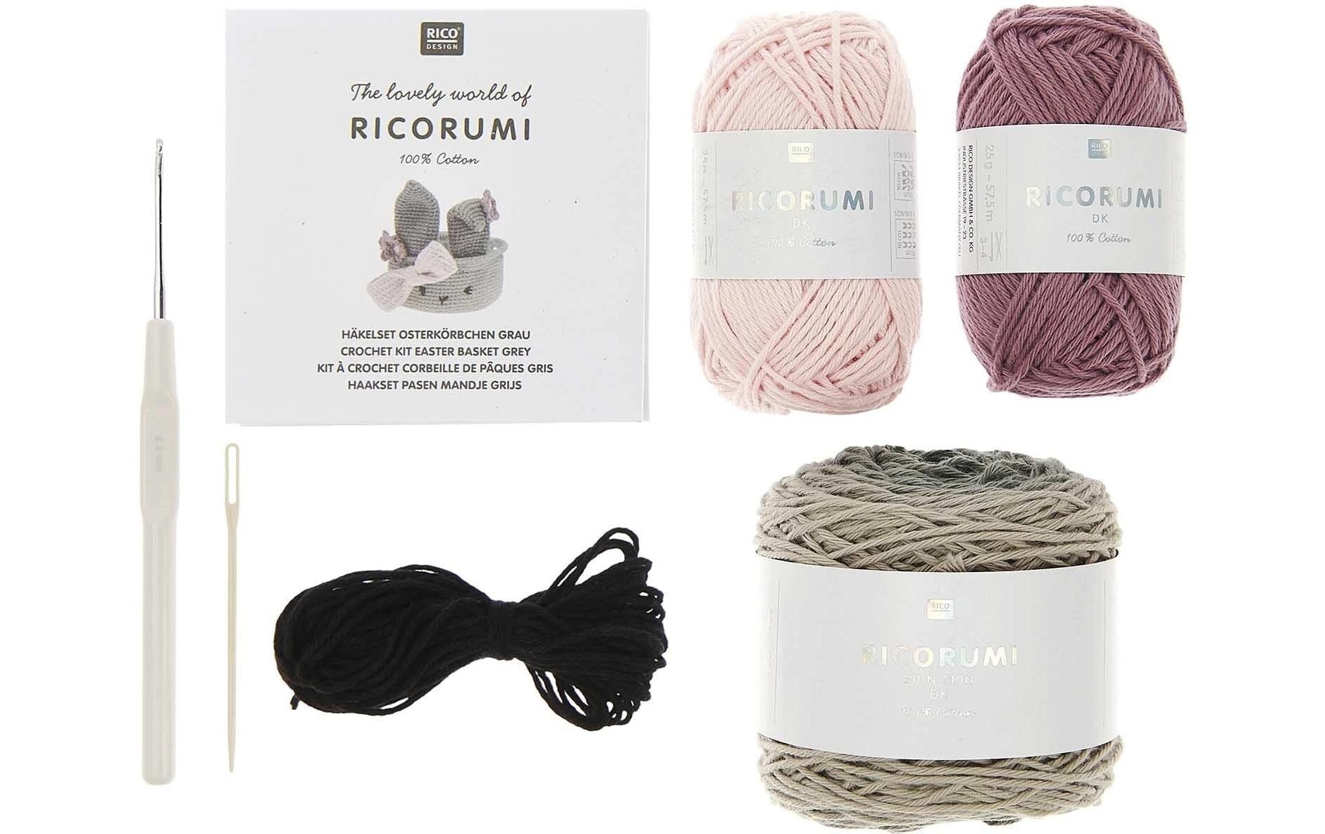 Rico-Design Verlag Kreativset »Häkeln Ricorumi Osterkörbchen«
