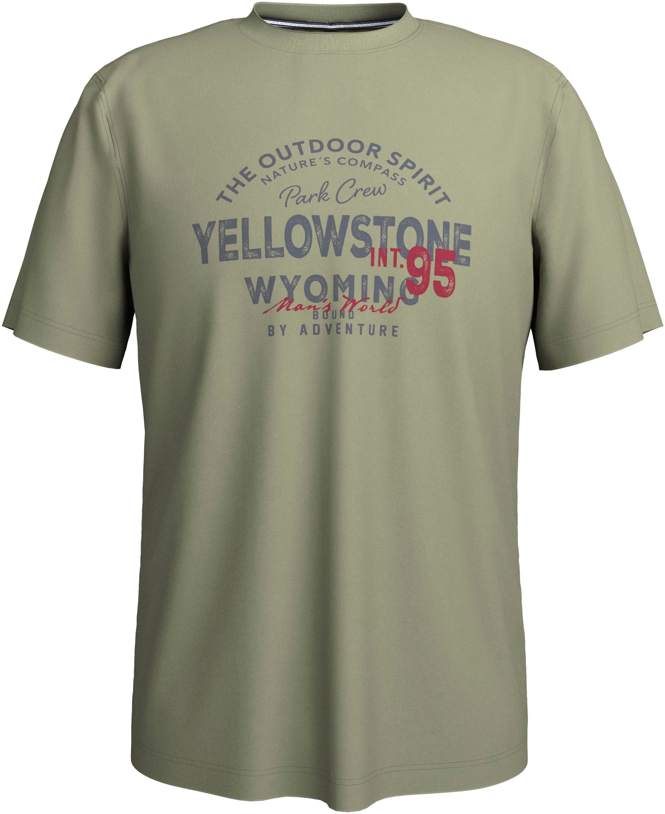 Man's World Rundhalsshirt »Neue Kollektion!« mit Print