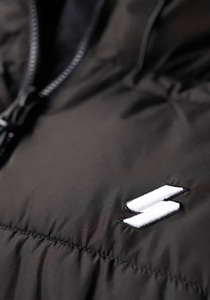 Superdry Steppjacke »HOODED SPORTS PUFFR JACKET«, mit Kapuze