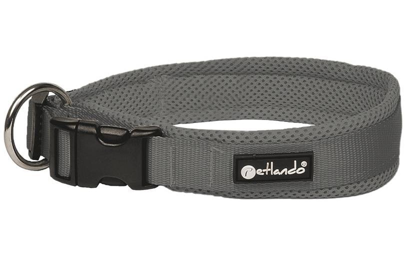 Hunde-Halsband »petlando Mesh, Anthrazit«, Mesh