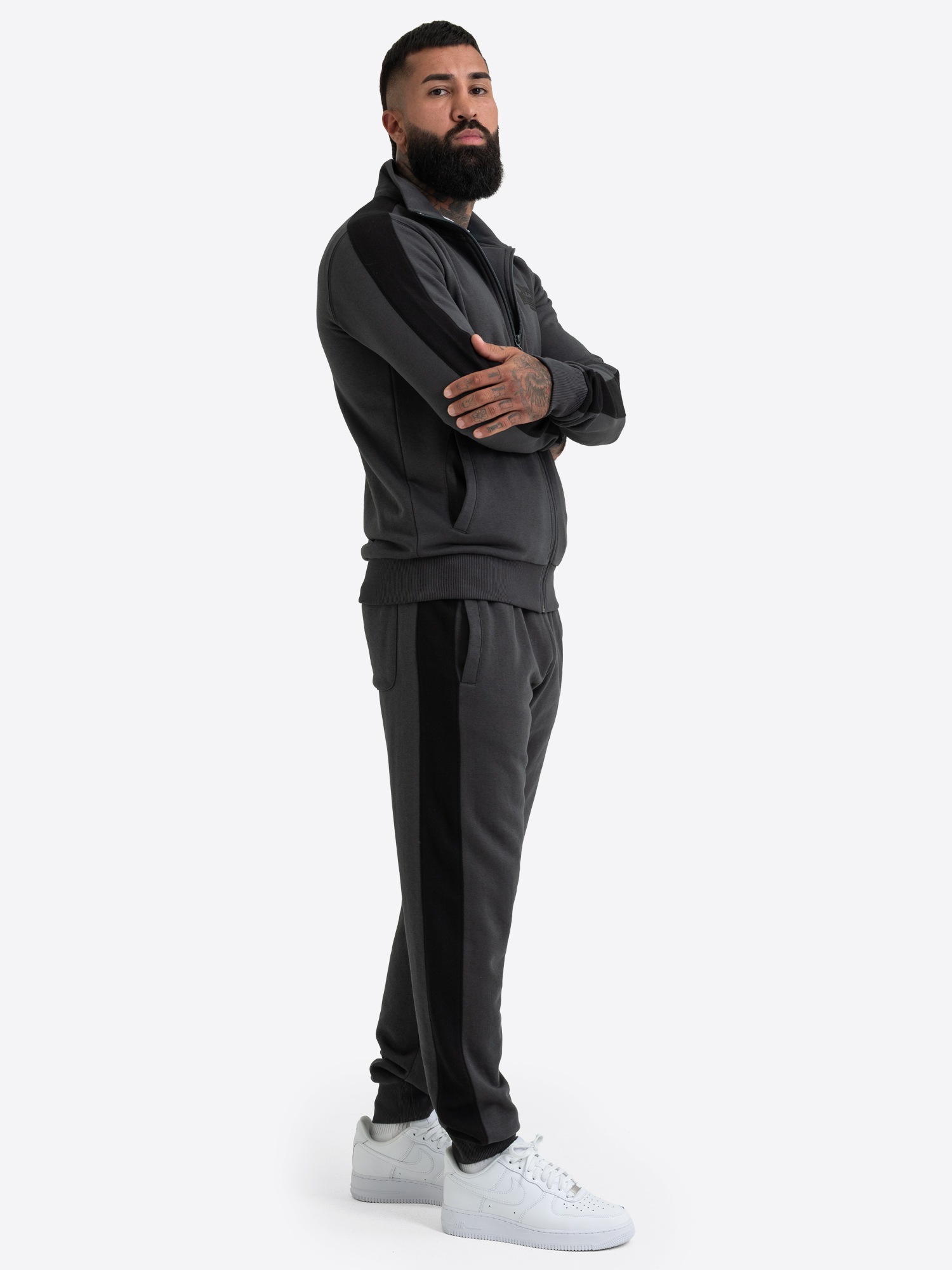 Lonsdale Combinaison d'entraînement »BEICKERTON« 2 zweiteiliges Set, aus Baumwolle und Polyester, schmale Passform