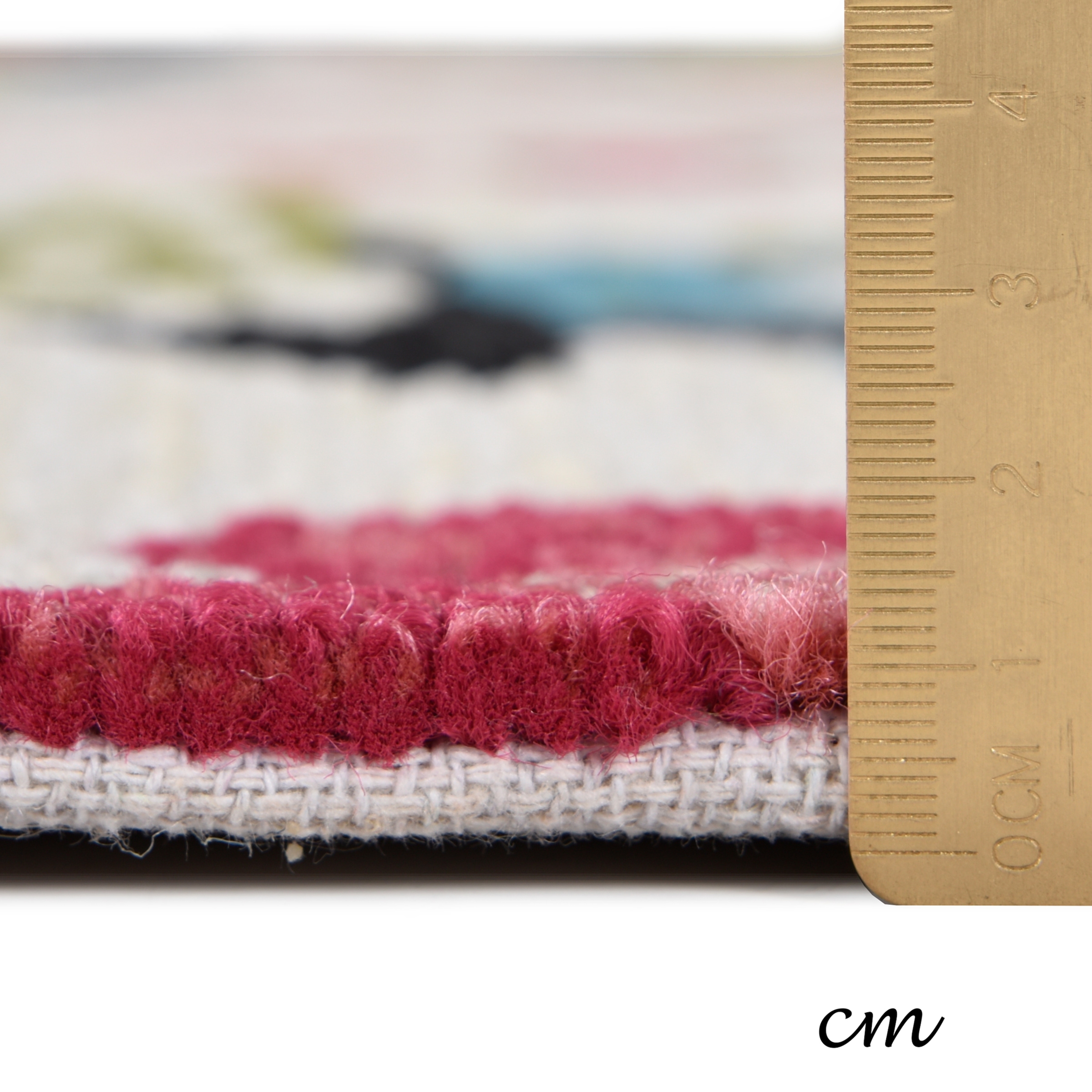 Gino Falcone Tapis »Rosetta 019 Vögel« Rectangulaire 15 mm Höhe particulièrement doux grâce à la microfibre, adapté intérieur et extérieur, salon
