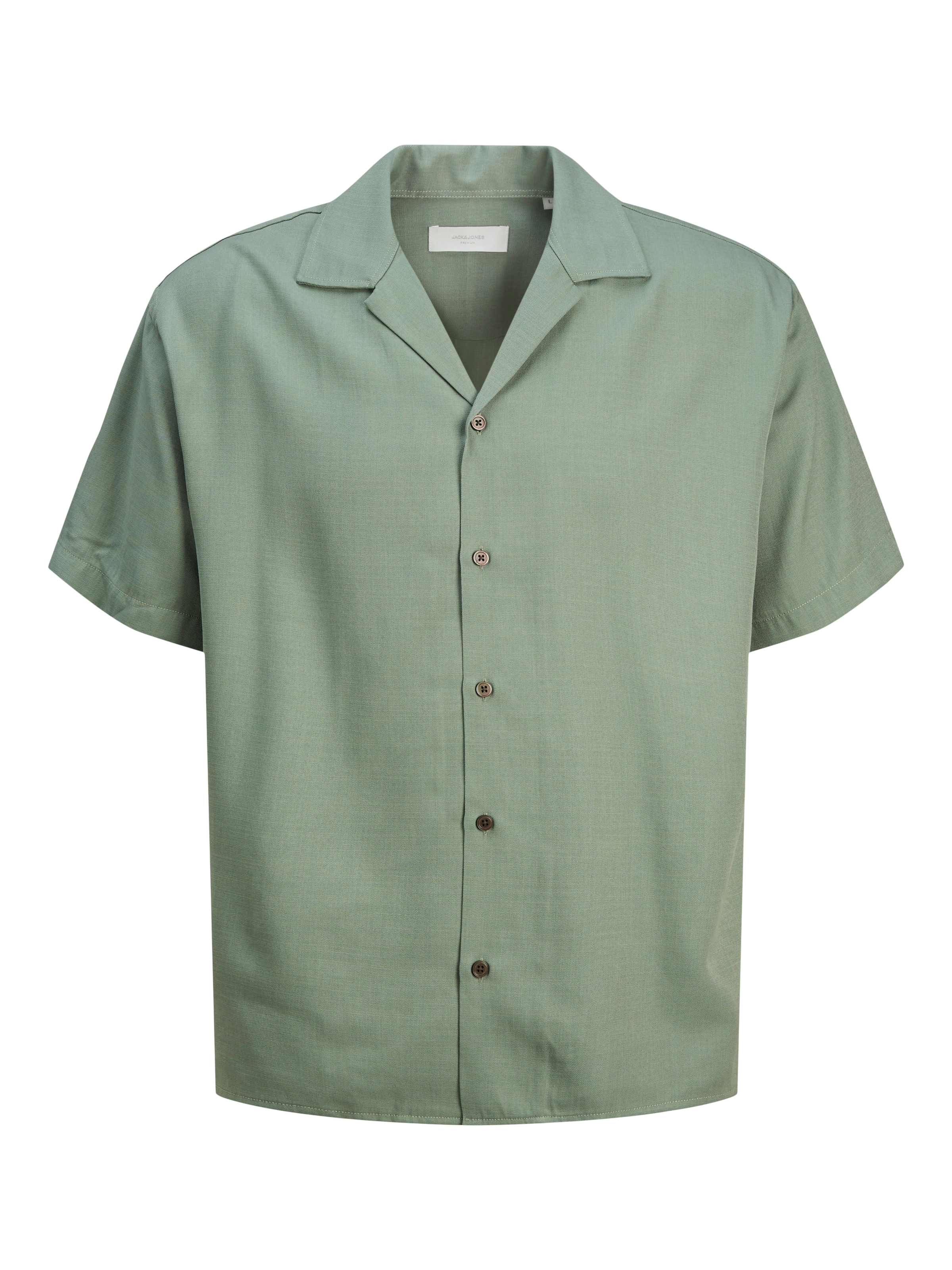 Jack & Jones Kurzarmhemd »JPRCCAARON TENCEL RESORT SHIRT S/S LN«