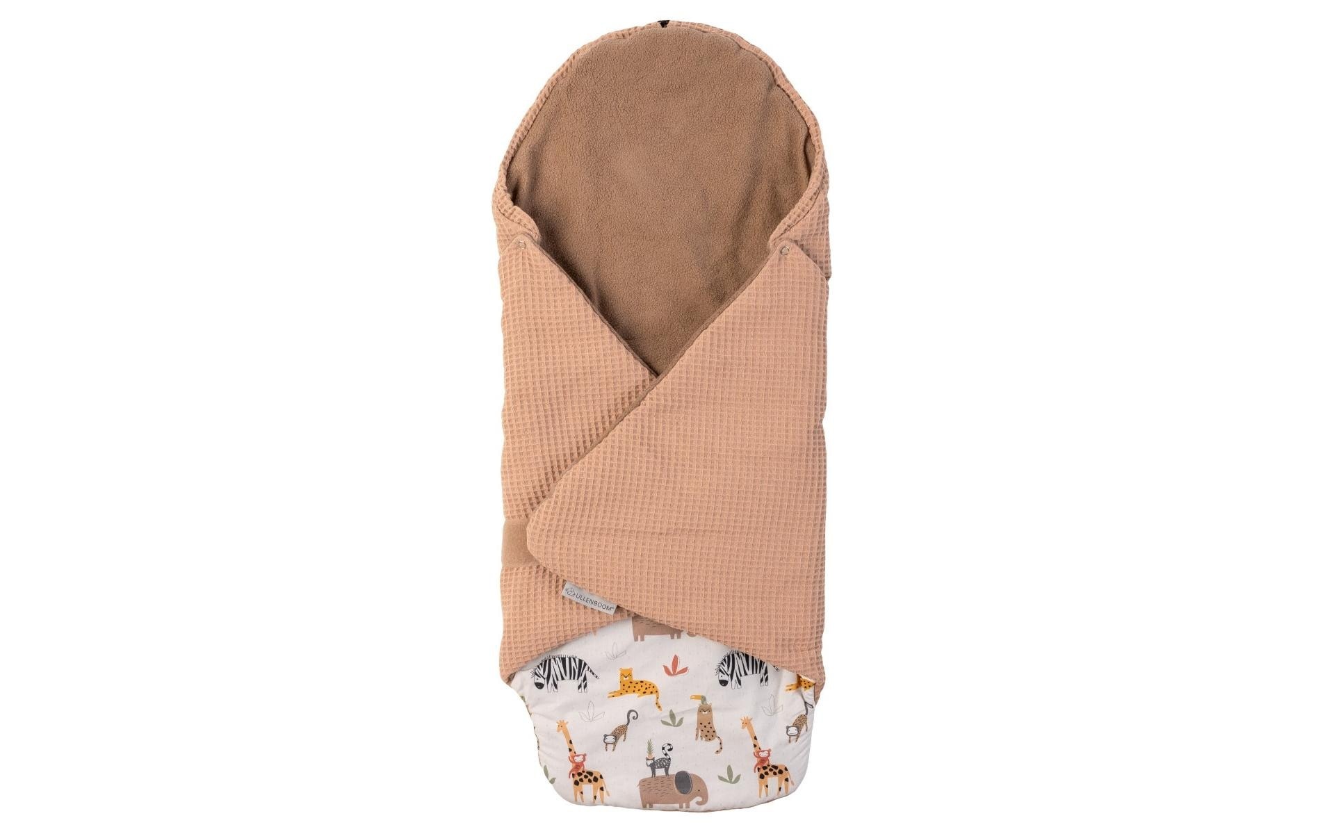 Image of ULLENBOOM Babydecke "Waffelpiqué Sand Savanne"