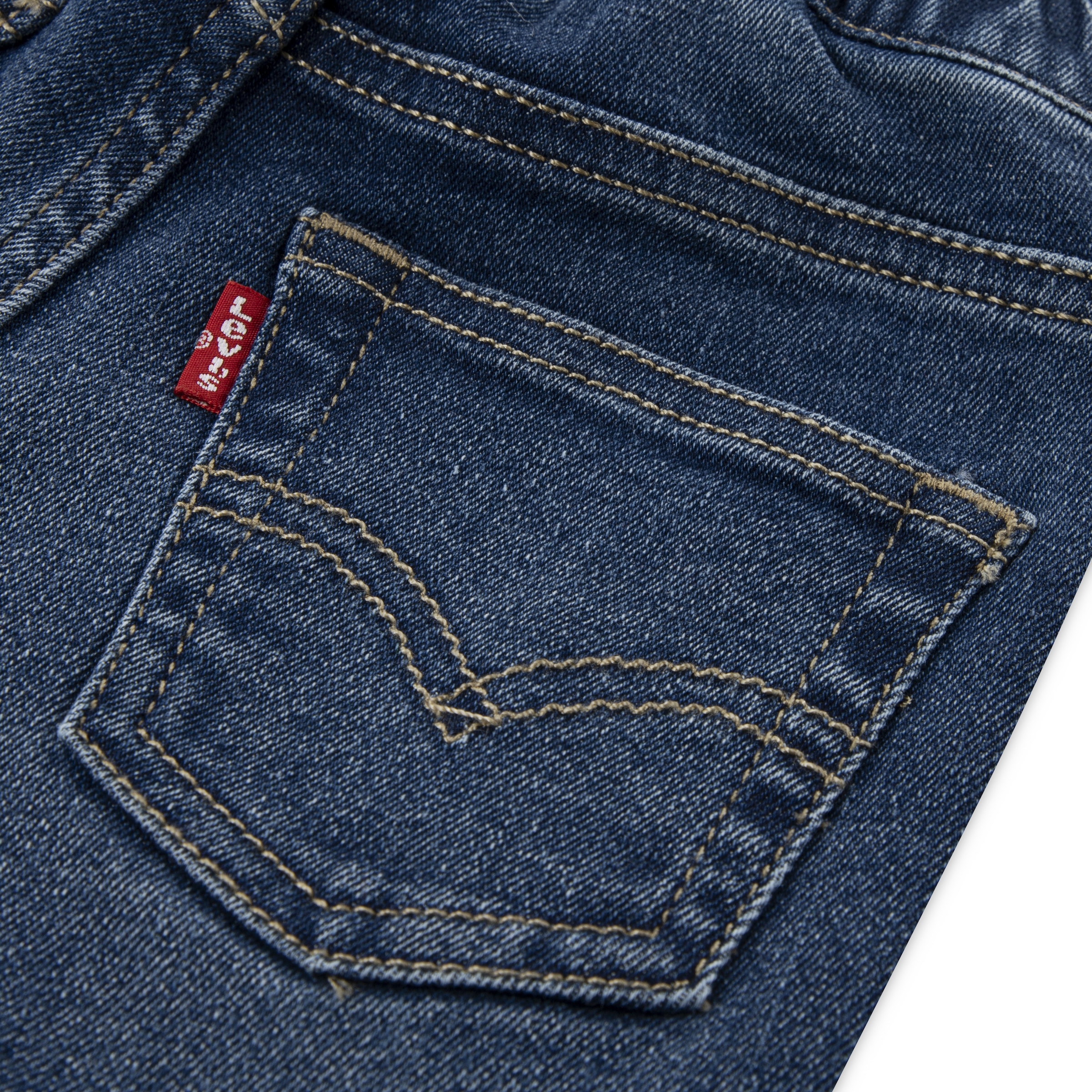 Levi's® Kids Langarmshirt & Hose »LVB SNIT MOTO CREW,DENIM«, Raglanärmel sorgen für mehr Bewegungsfreiheit
