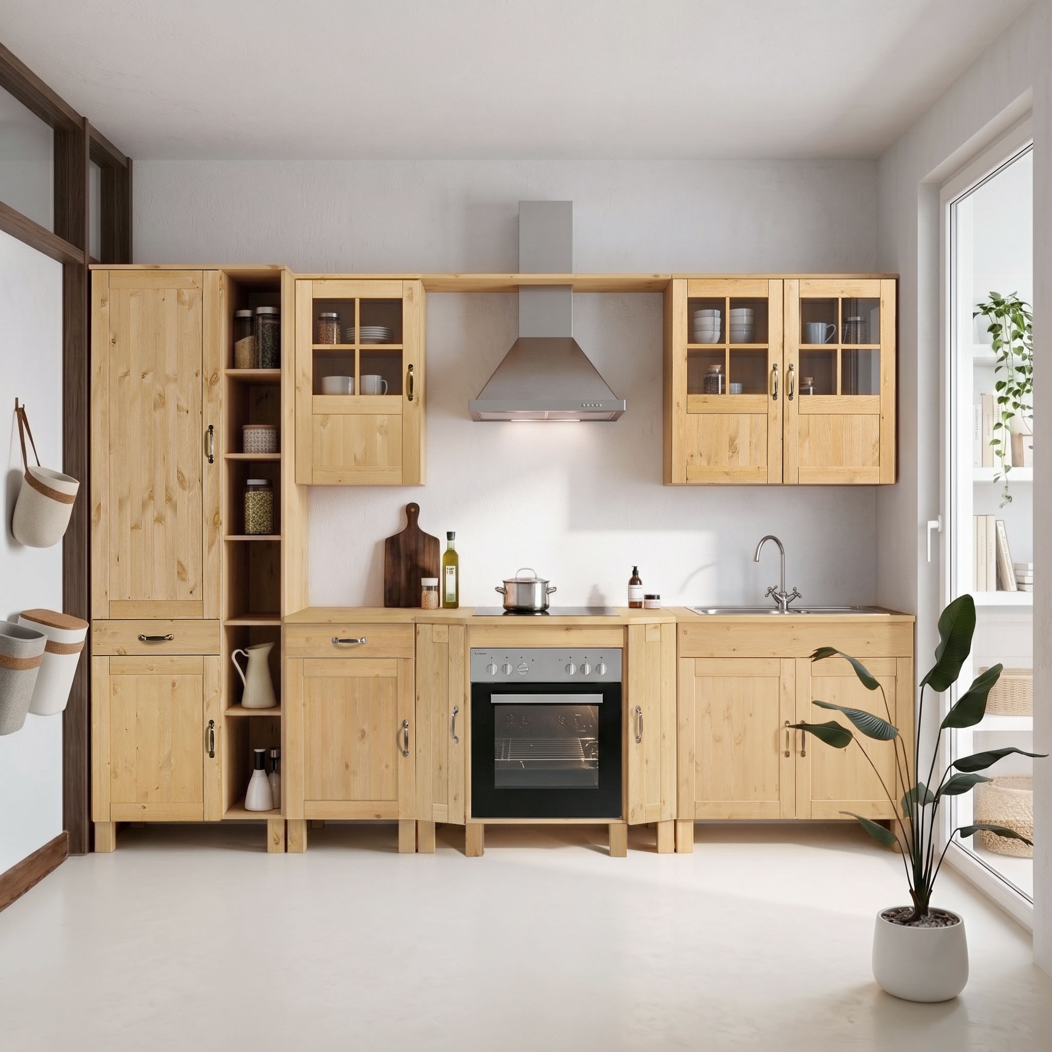 Home affaire Armoire basse »Alby« largeur 50 cm, 1 porte, 1 tiroir