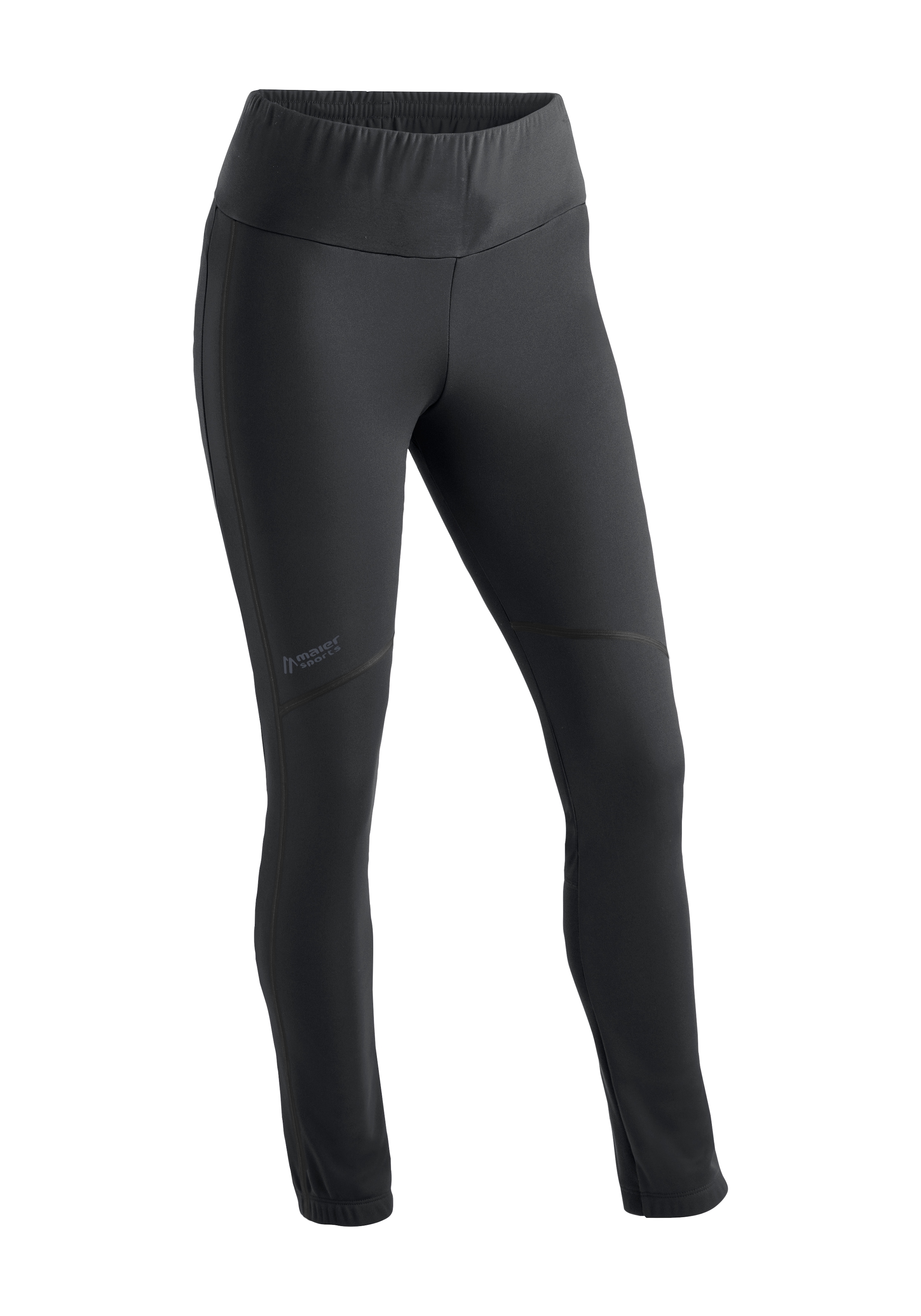 Maier Sports Skihose »TelfsTight 2.0W«, Damen Langlaufhose, 4-Wege-Stretch, Skitourenhose, Vorderseite aus Softshell