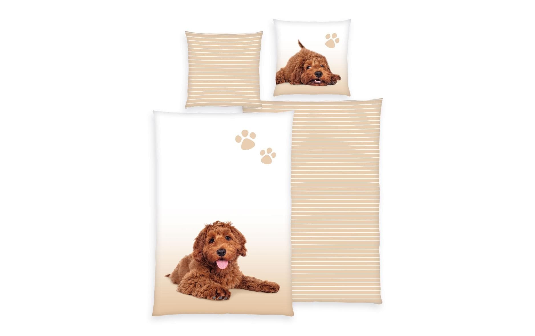 Image of Herding Kinderbettwäsche "YC Hunde, 65/100+160/210 cm"