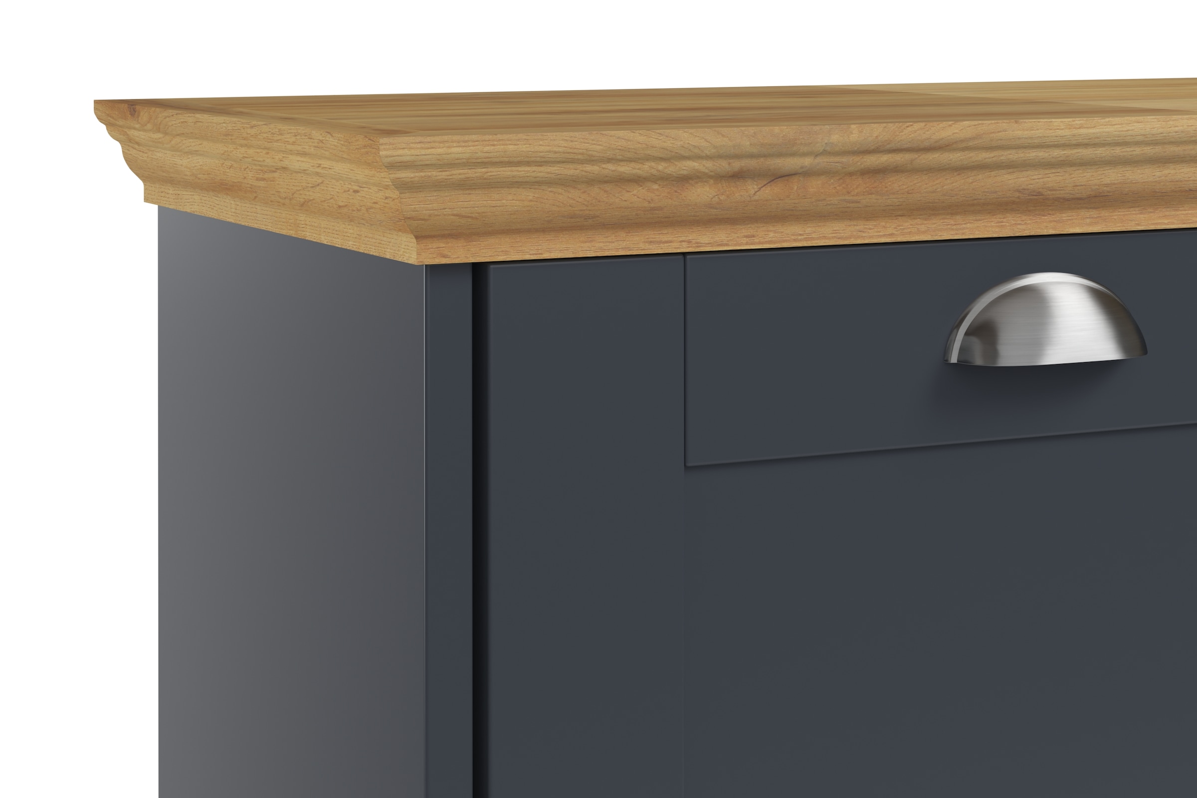 GOODproduct Schuhschrank »Motala« mit 3 Klappen, Platz für 18-20 paar Schuhe, Breite 80 cm, Höhe 132 cm