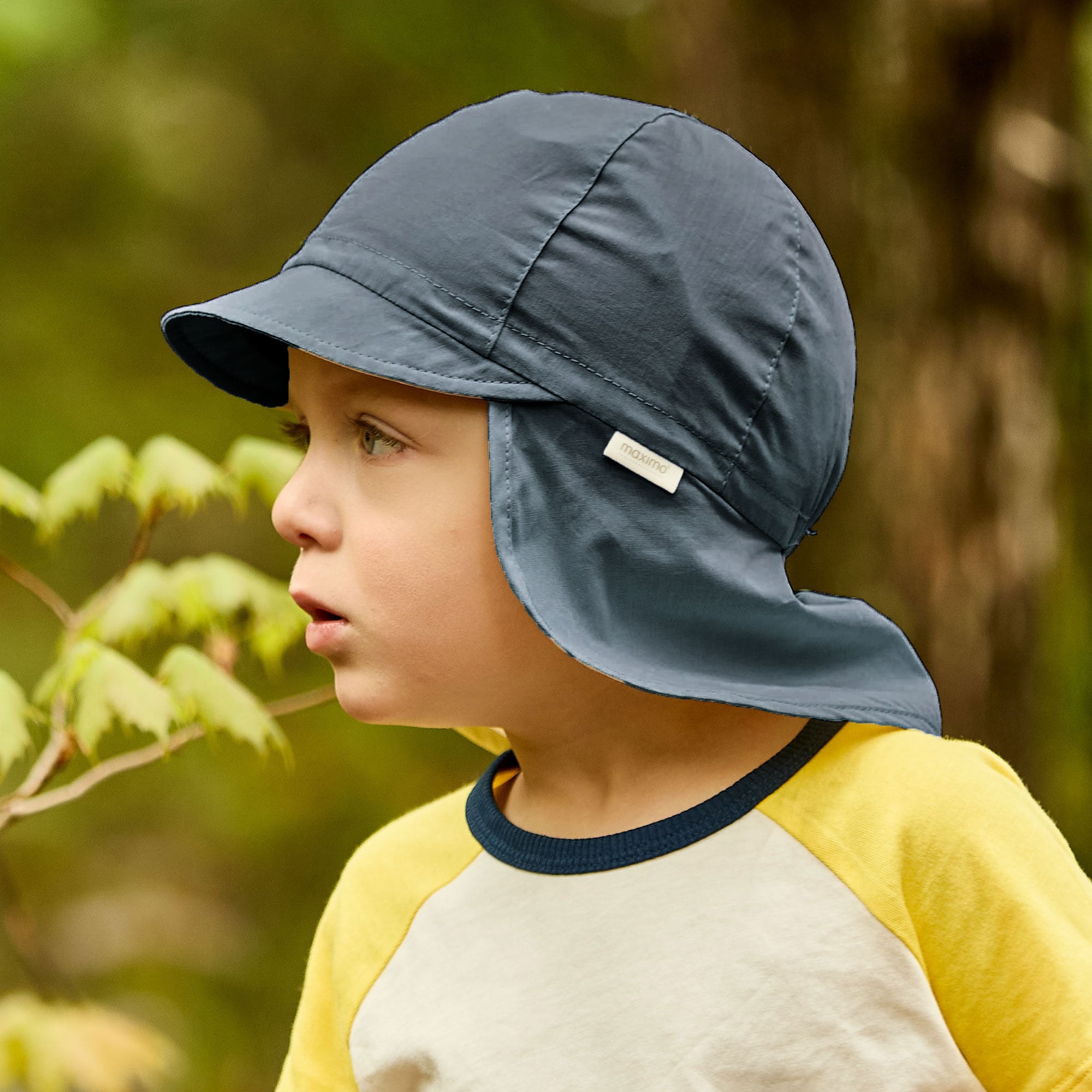 MAXIMO Chapeau de soleil 1 cuis sangle de menton réglable, avec protection nuque, avec élastique