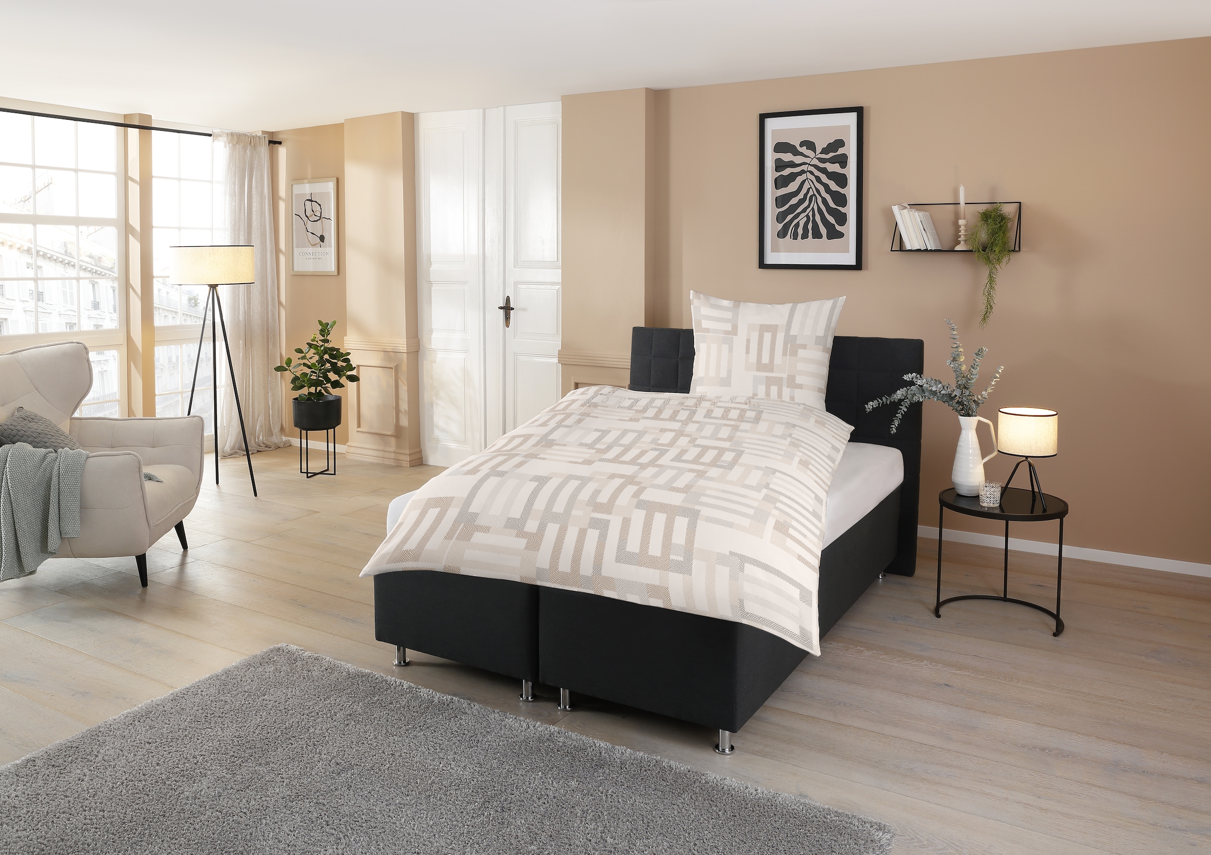Image of CASATEX Bettwäsche "Yasin" 2 Stk. grafisch, modern und elegant