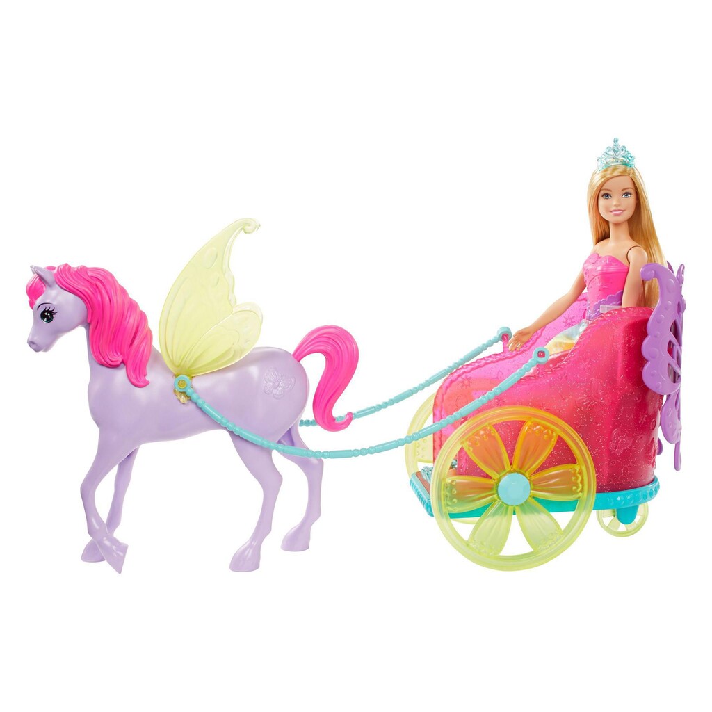 Barbie Spielfigur »Prinzessin mit Kutsche«