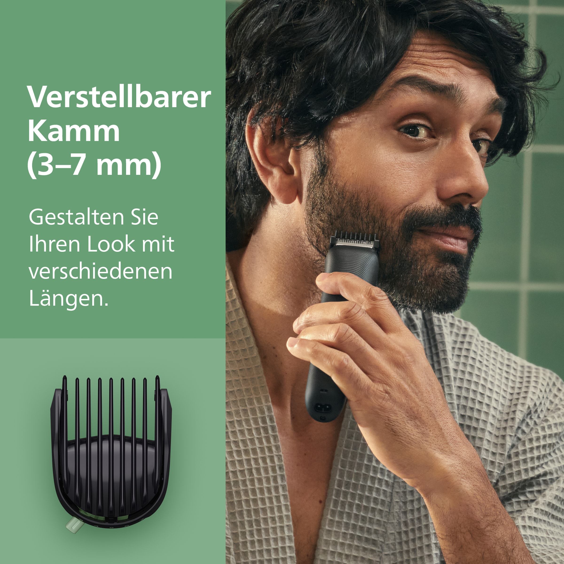 Philips Trimmer multifonctionnel »Series 3000 MG3945/15« 9 Aufsätze 9-in-1-Trimmer für Gesicht, Körper und Kopfhaare