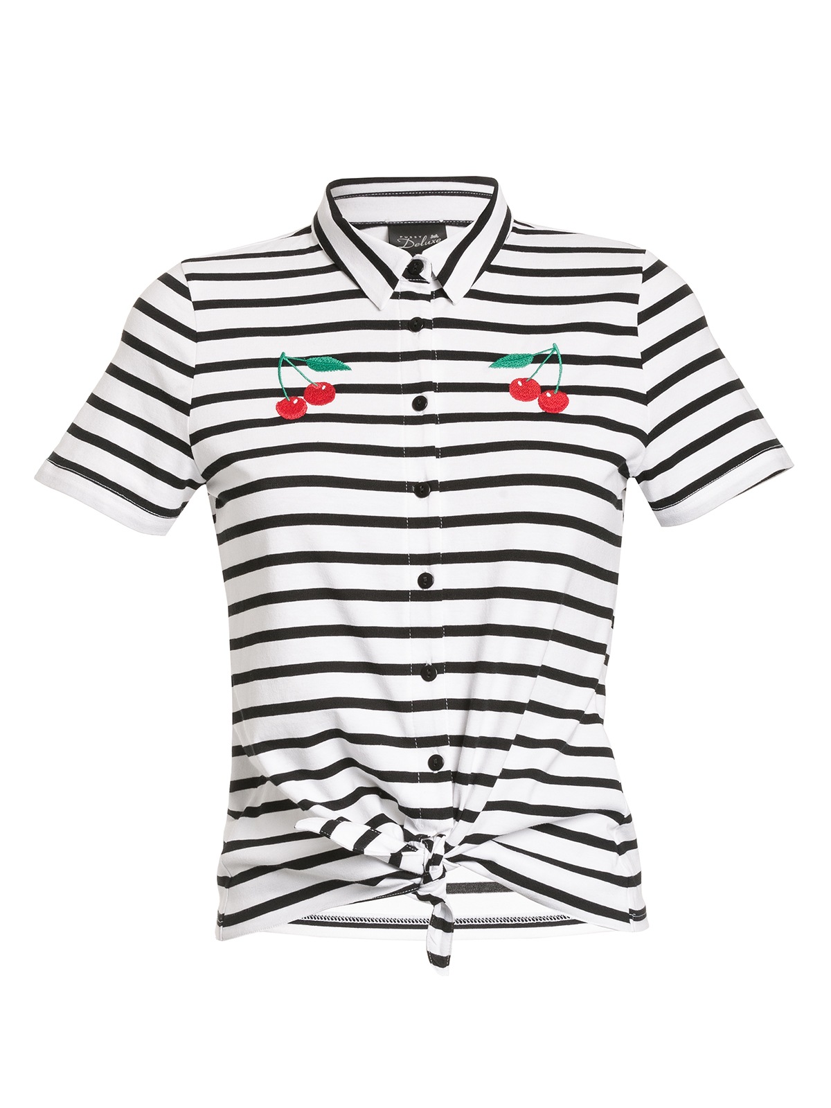 Kurzarmbluse »Revival Stripes Short«