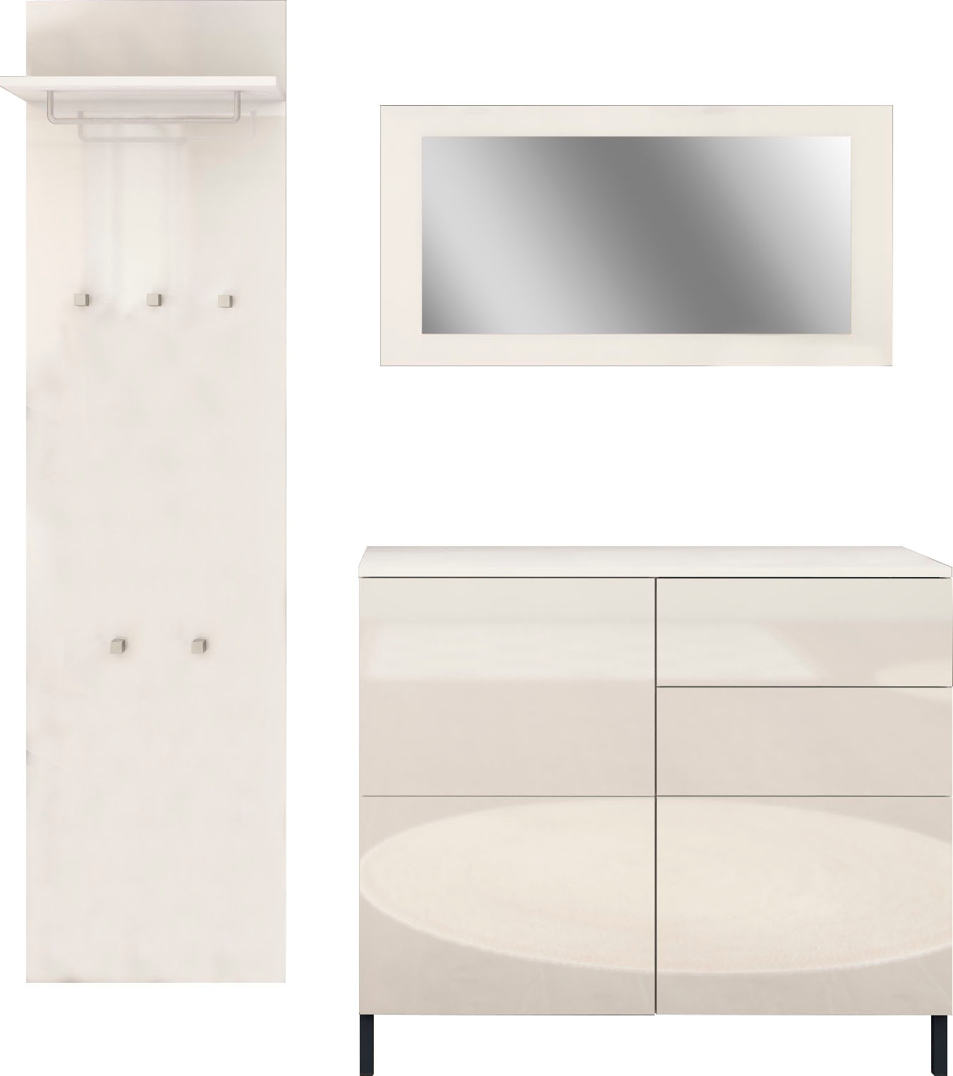 Image of borchardt Möbel Garderoben-Set »Haama«, (3 St.) bei Ackermann Versand Schweiz