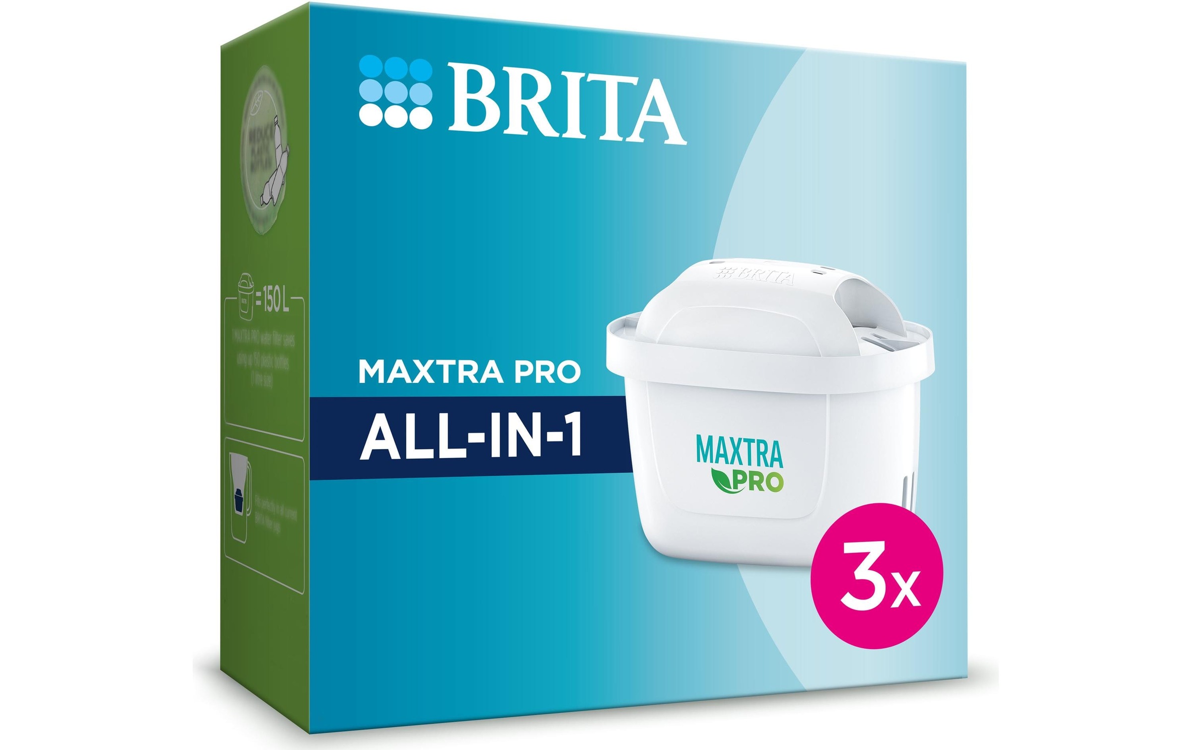 Image of BRITA Wasserfilter "Maxtra Pro All-In-1 3er Pack" 3 Stk. tlg.