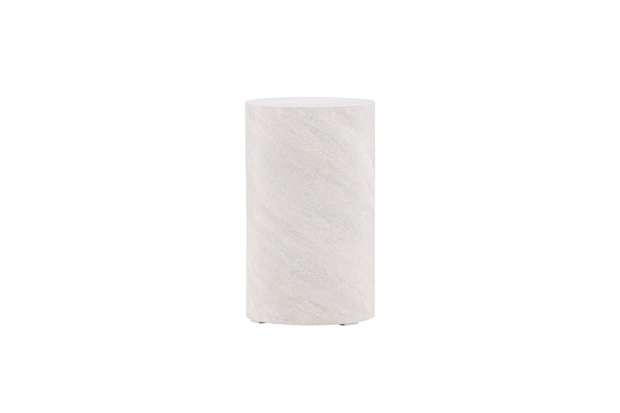 Venture Home Beistelltisch »York, runder Beistelltisch Ø 30 × 50 cm in moderner Betonoptik« Ablagetisch, MDF, rund, kompakt, betonoptik, dezent