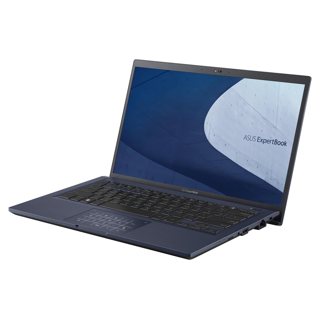 Asus Business-Notebook »B1400CBA-EB0041X«, 35,42 cm, / 14 Zoll, Intel, Core i5, Iris Xe Graphics, 512 GB SSD