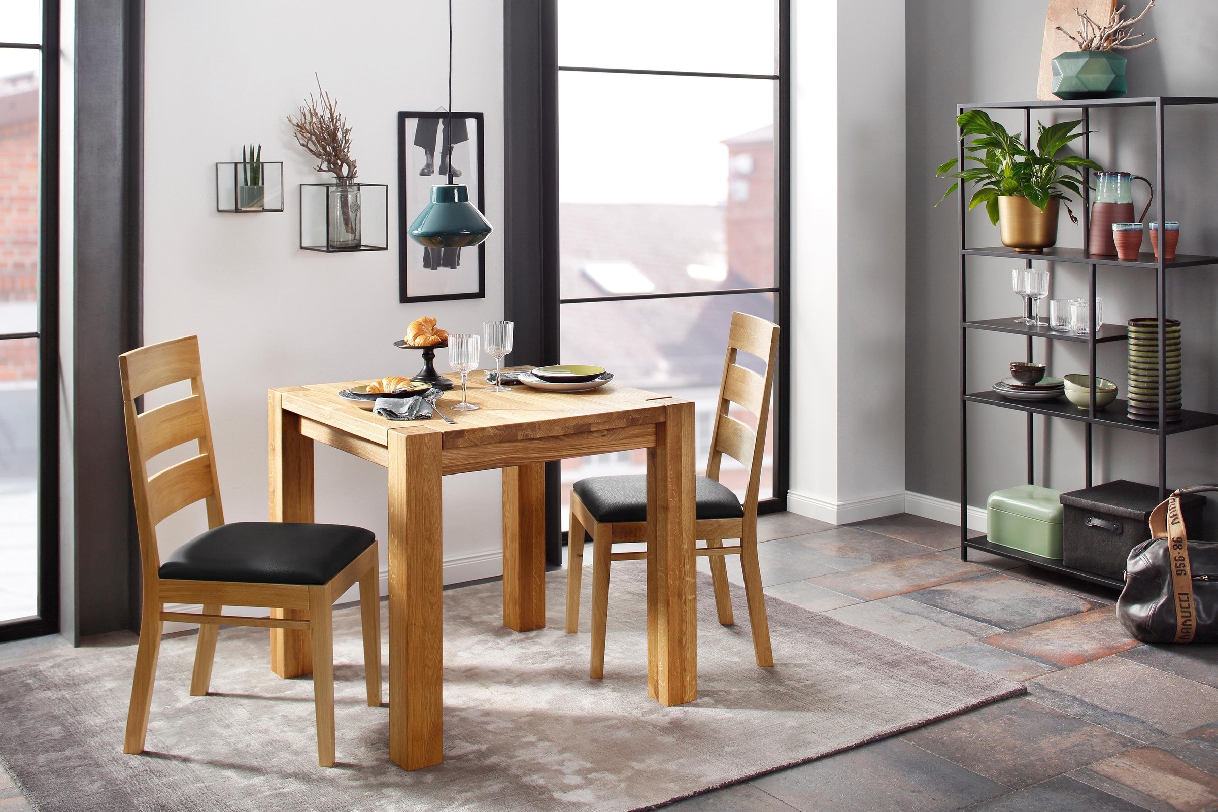 Image of Holzzone Esszimmerstuhl »York«, (Set), 2 St. bei Ackermann Versand Schweiz