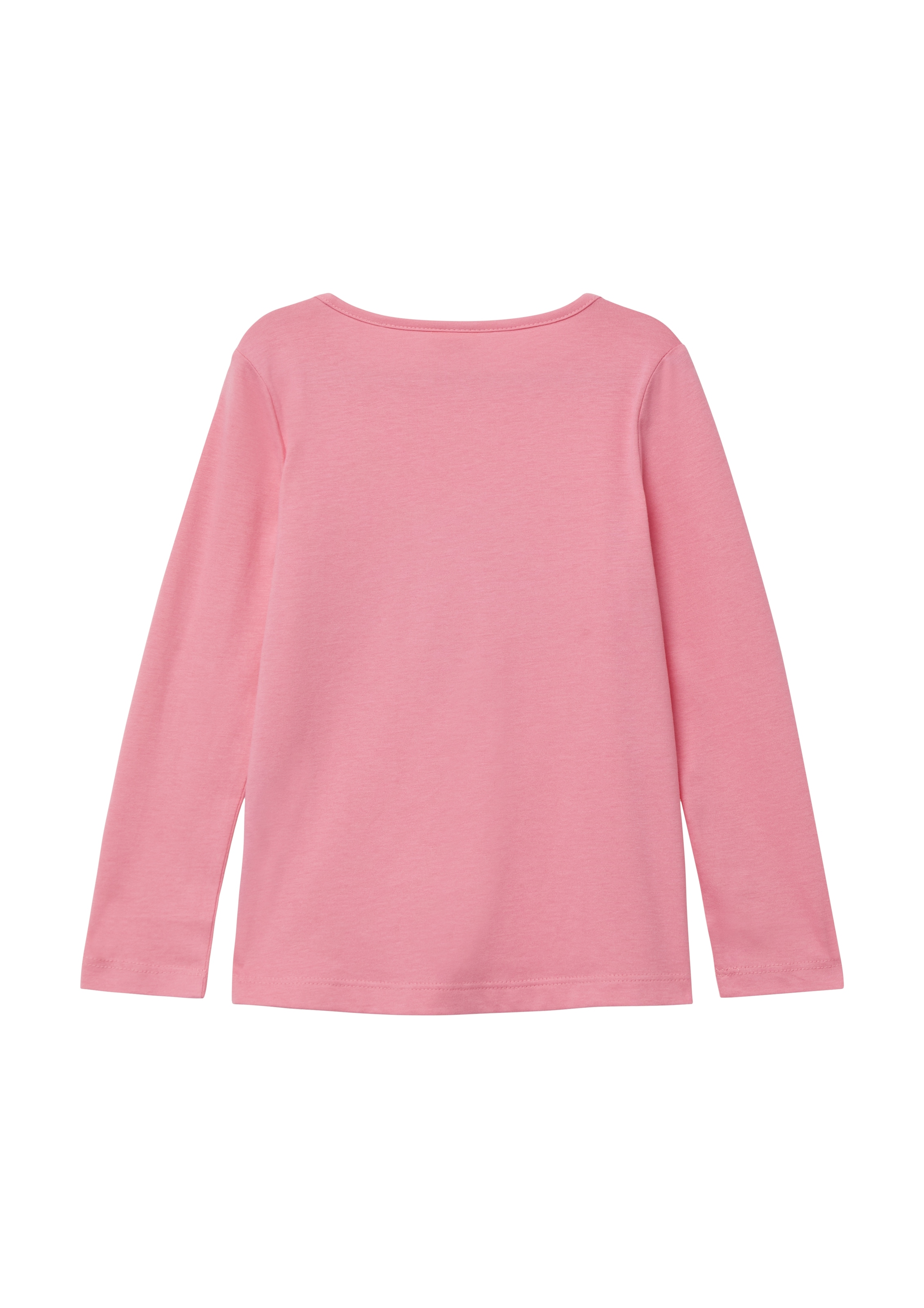 s.Oliver Junior T-shirt à manches longues mit Pailletten-Einhorn