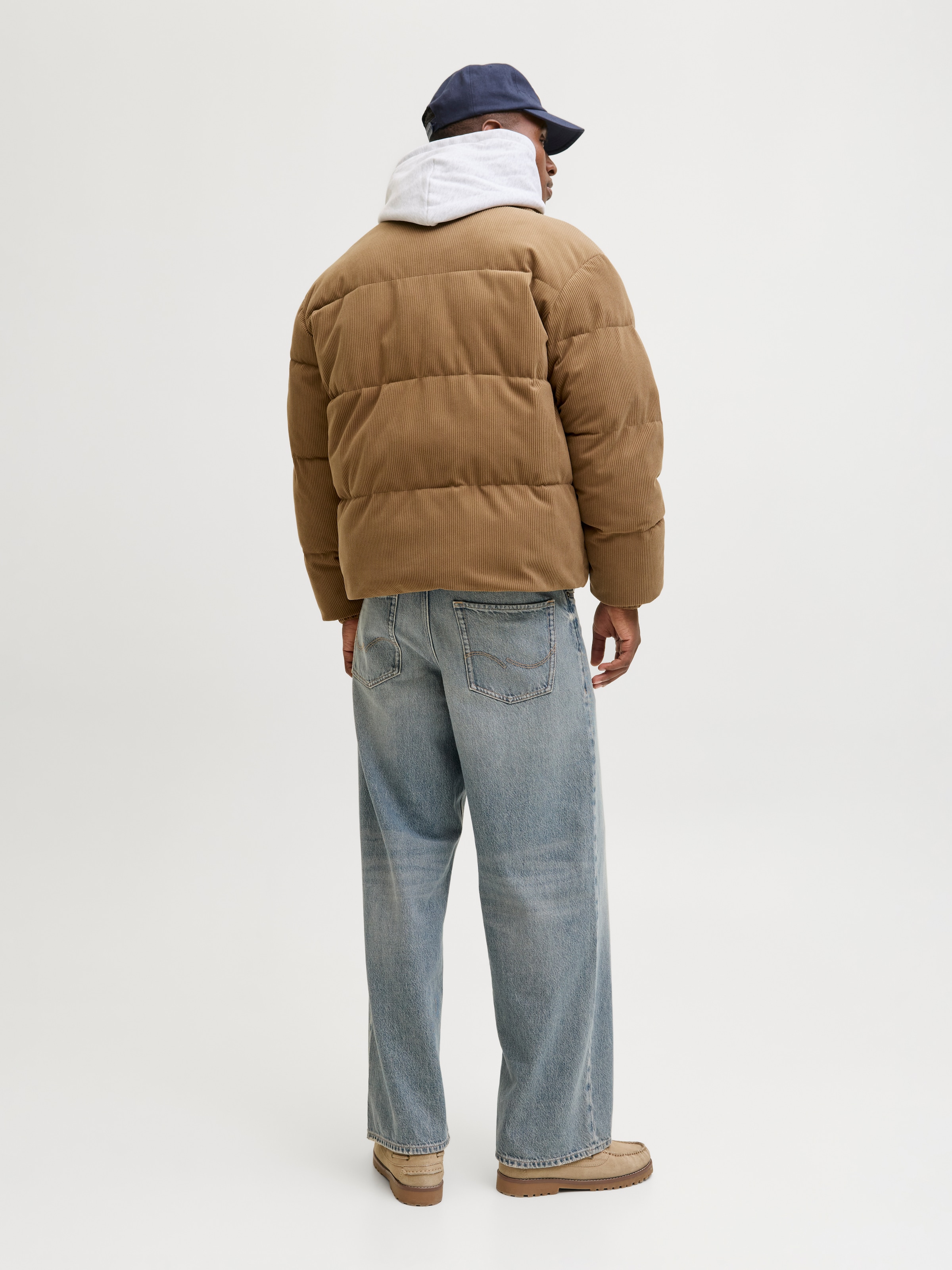 Jack & Jones Veste matelassée »JORGREENE CORDUROY PUFFER JACKET« ohne Kapuze