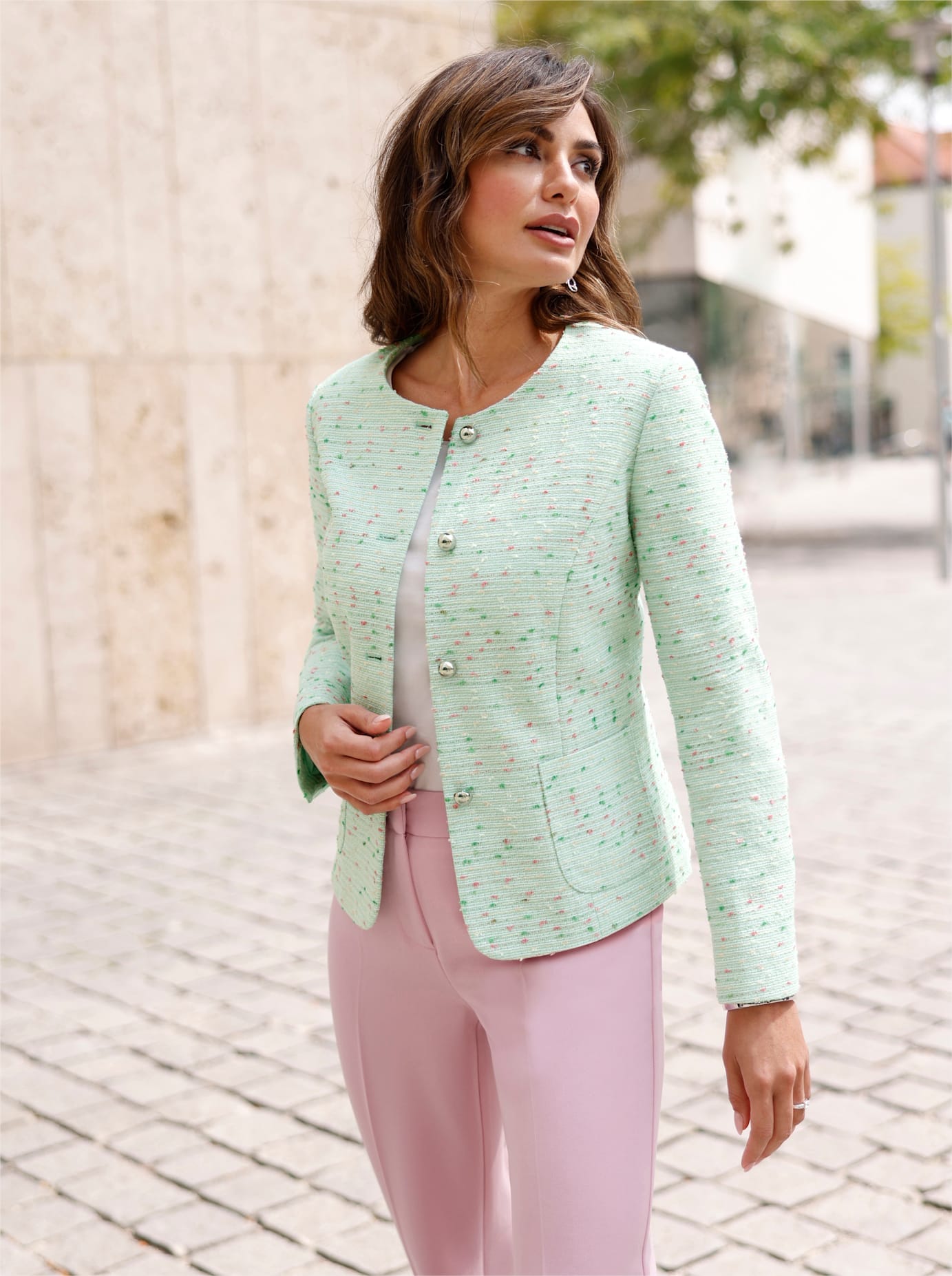 Lady Jackenblazer "Bouclé-Blazer"
