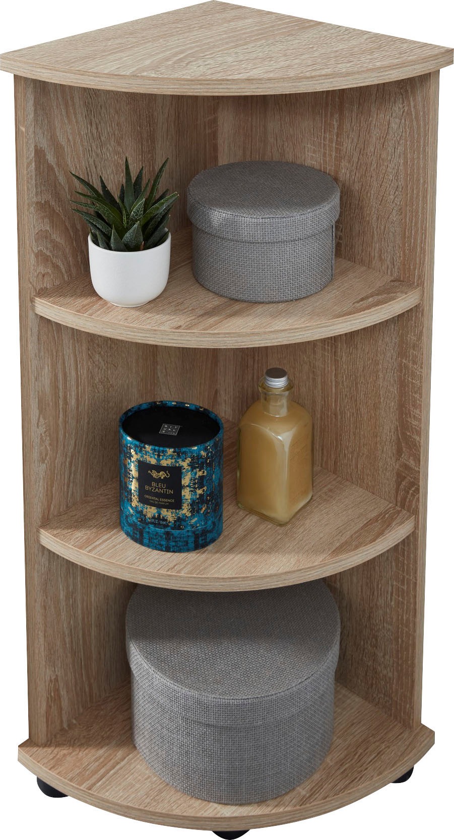 Image of trendteam Eckregal »Runner«, Fronten mit Strukturoptik, Badregal bei Ackermann Versand Schweiz