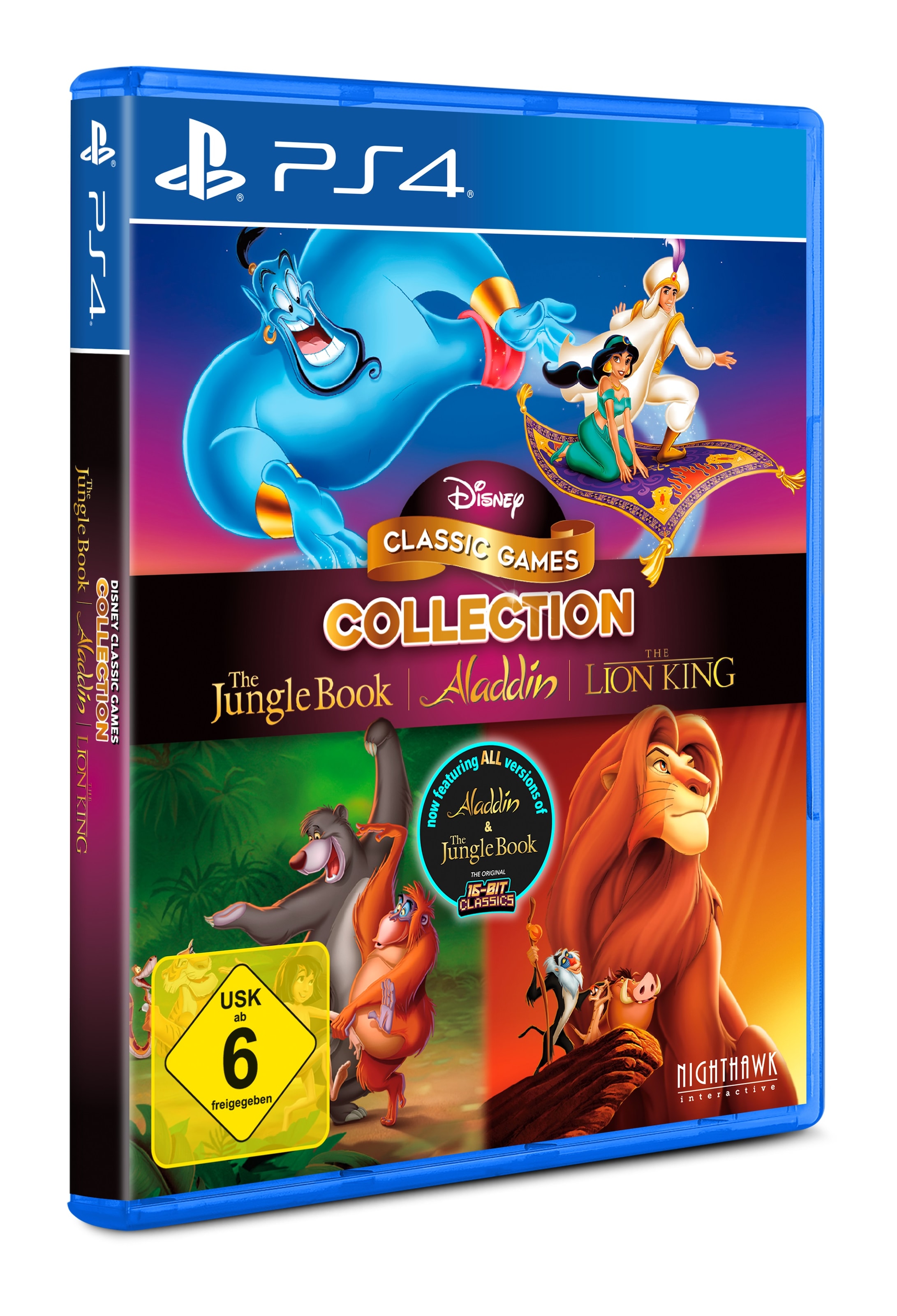 Disney Spielesoftware »Disney Classic Games - Jungle Book, Aladdin, Lion King«, PlayStation 4