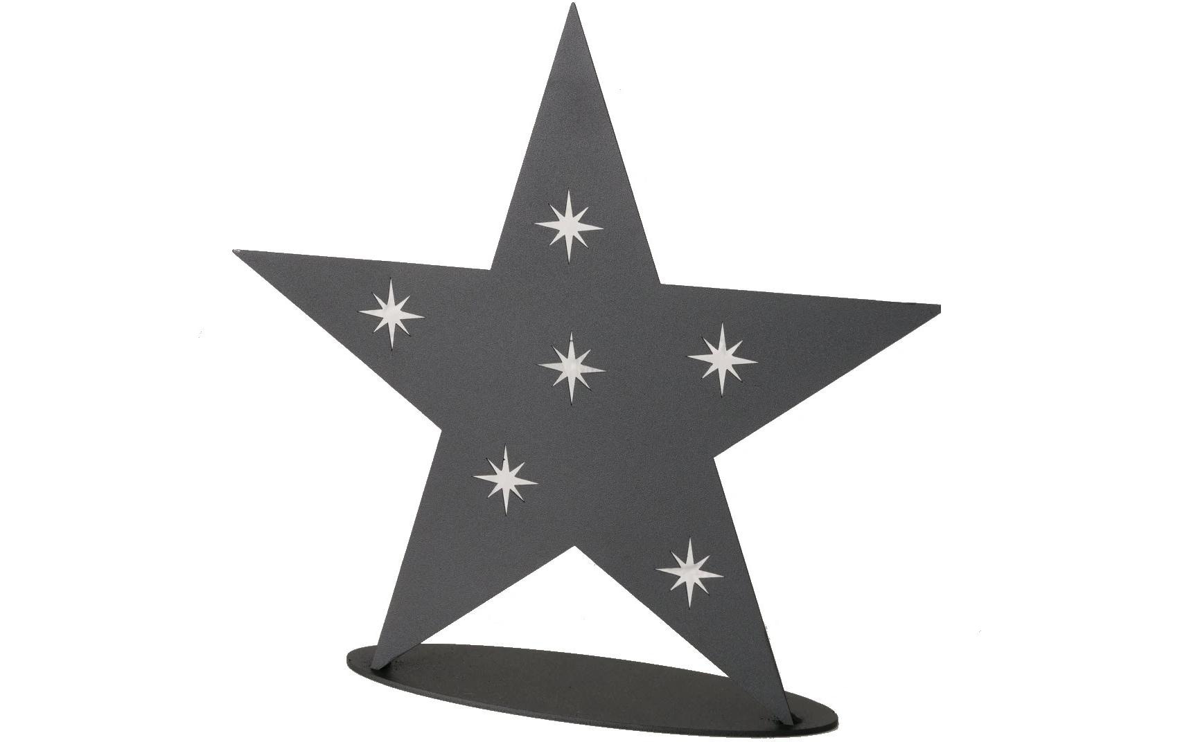 Image of BOLTZE Weihnachtsfigur "Waldan Metall, 37 x 36 cm"