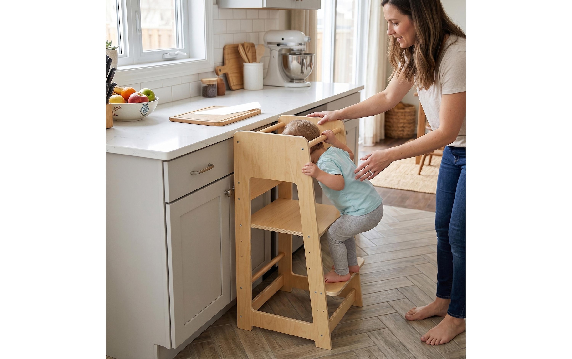 relaxdays Kinderstuhl »Lernturm« ()