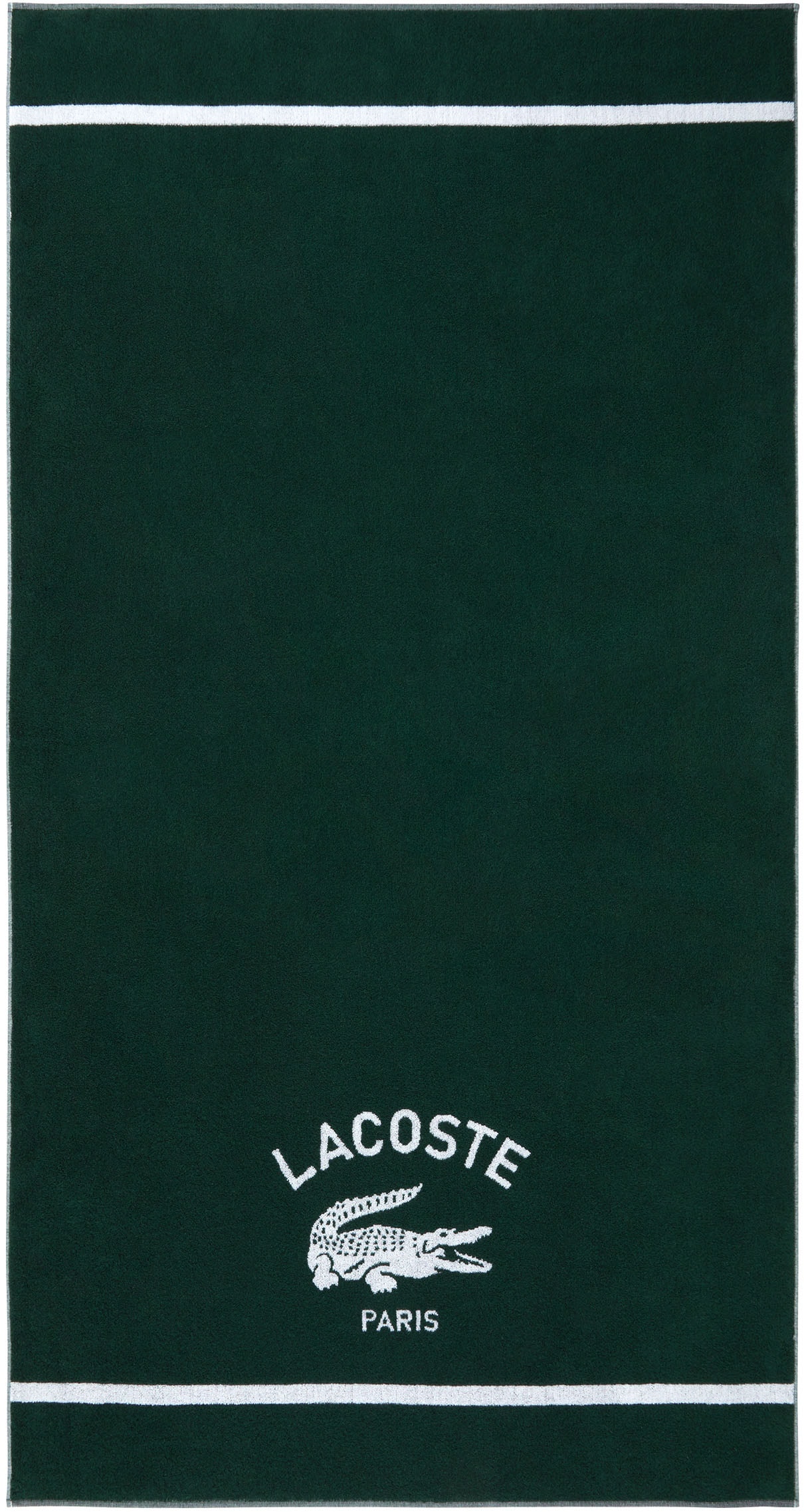 Lacoste Badetuch »LORIGIN« mit Label-Applikationen