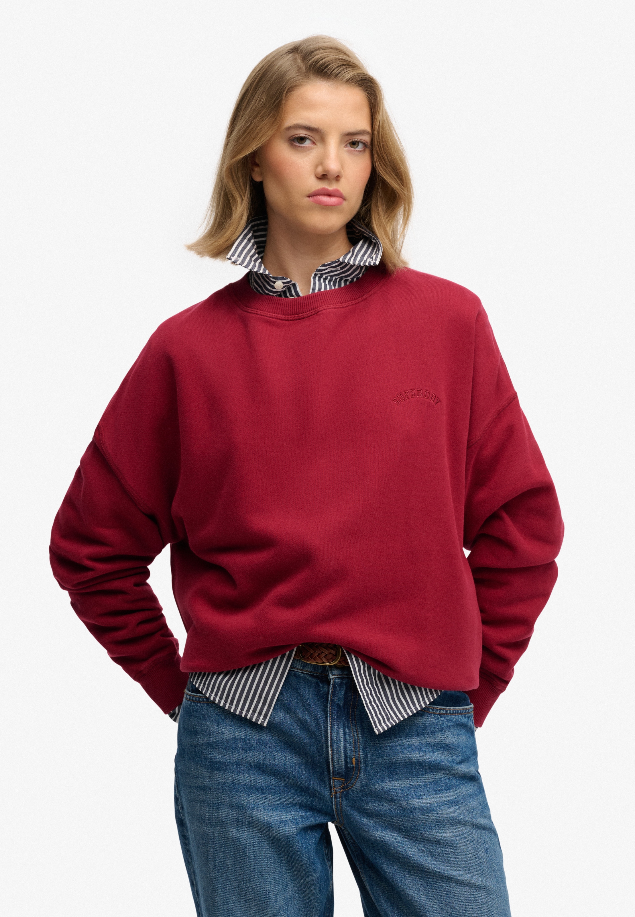 Image of Superdry Sweatshirt "ESSENTIAL LOGO CREW"
