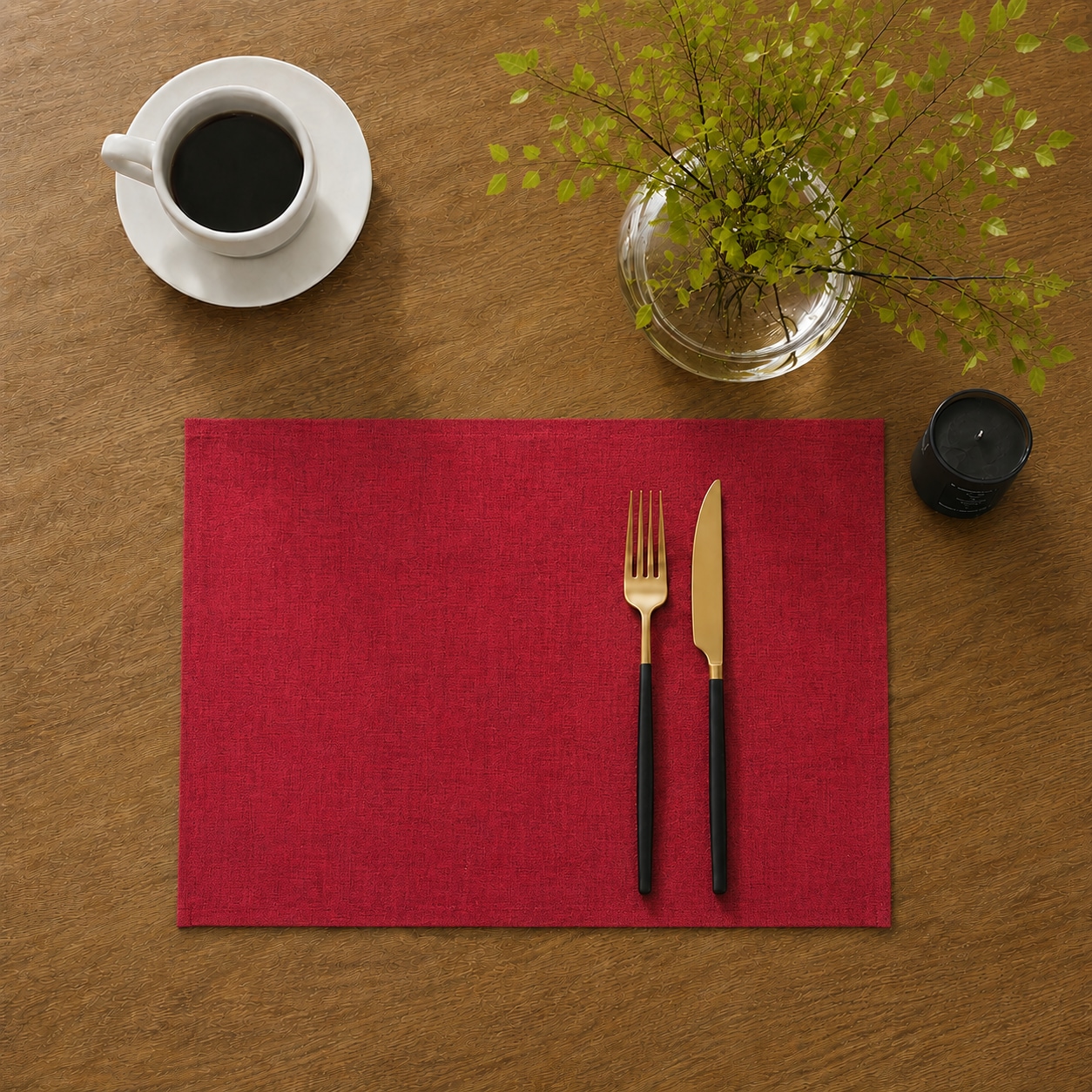 GOODproduct Set de table »Meellon« ensemble de 2, différentes tailles, structuré, salle à manger, table à manger, déco