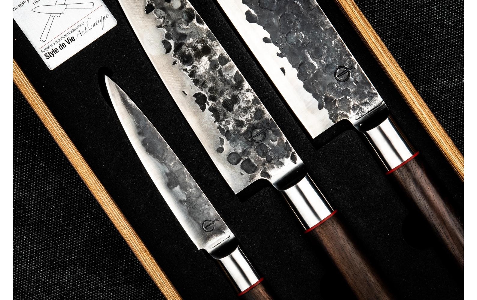   Messer-Set »Forged 3tlg. Sebra«