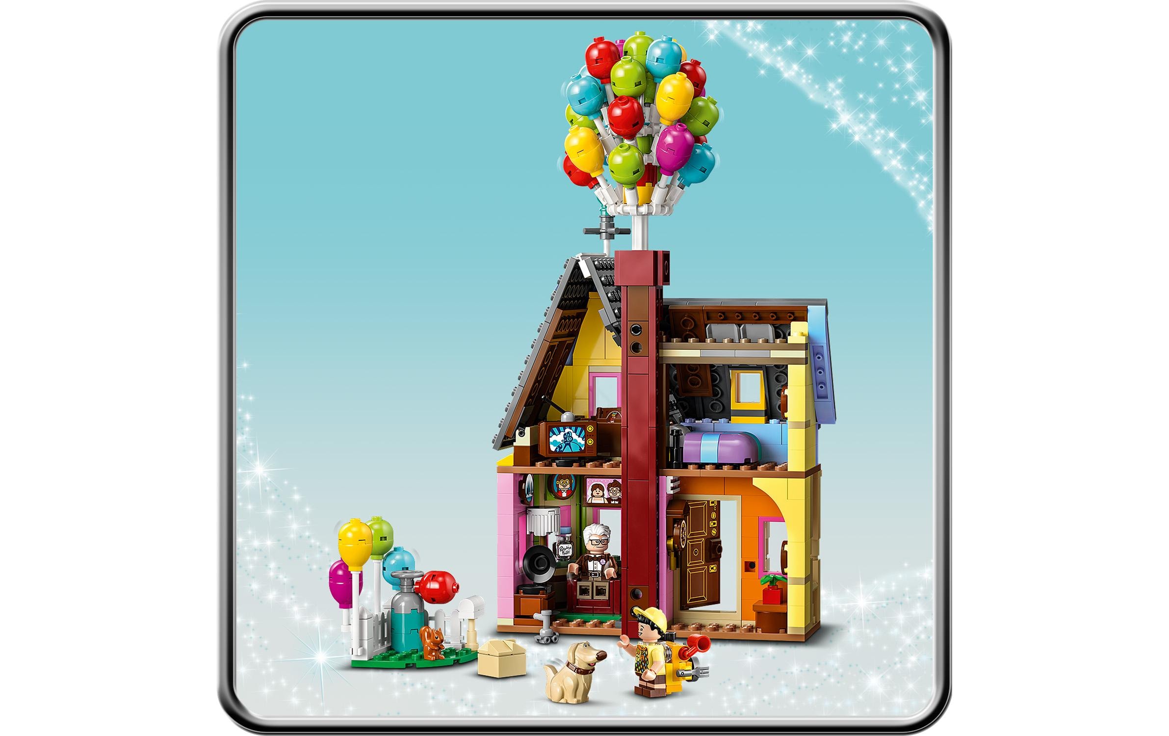 LEGO® Spielbausteine »Lego Disney Carls Haus aus Oben«