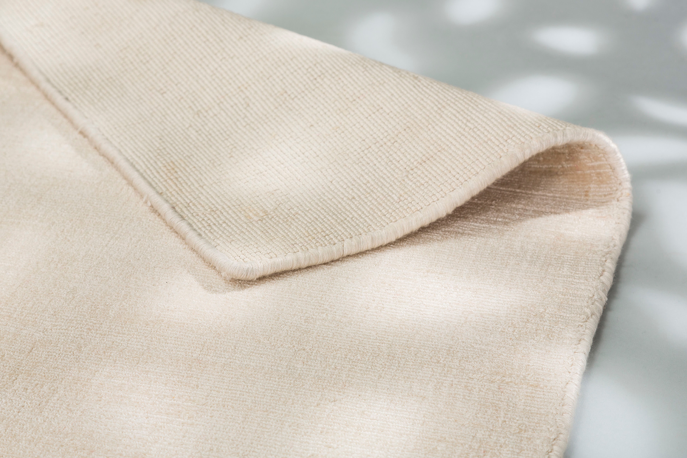 SCHÖNER WOHNEN-Kollektion Teppich »Alessa«, rechteckig, 5 mm Höhe, Viskose, Wohnzimmer
