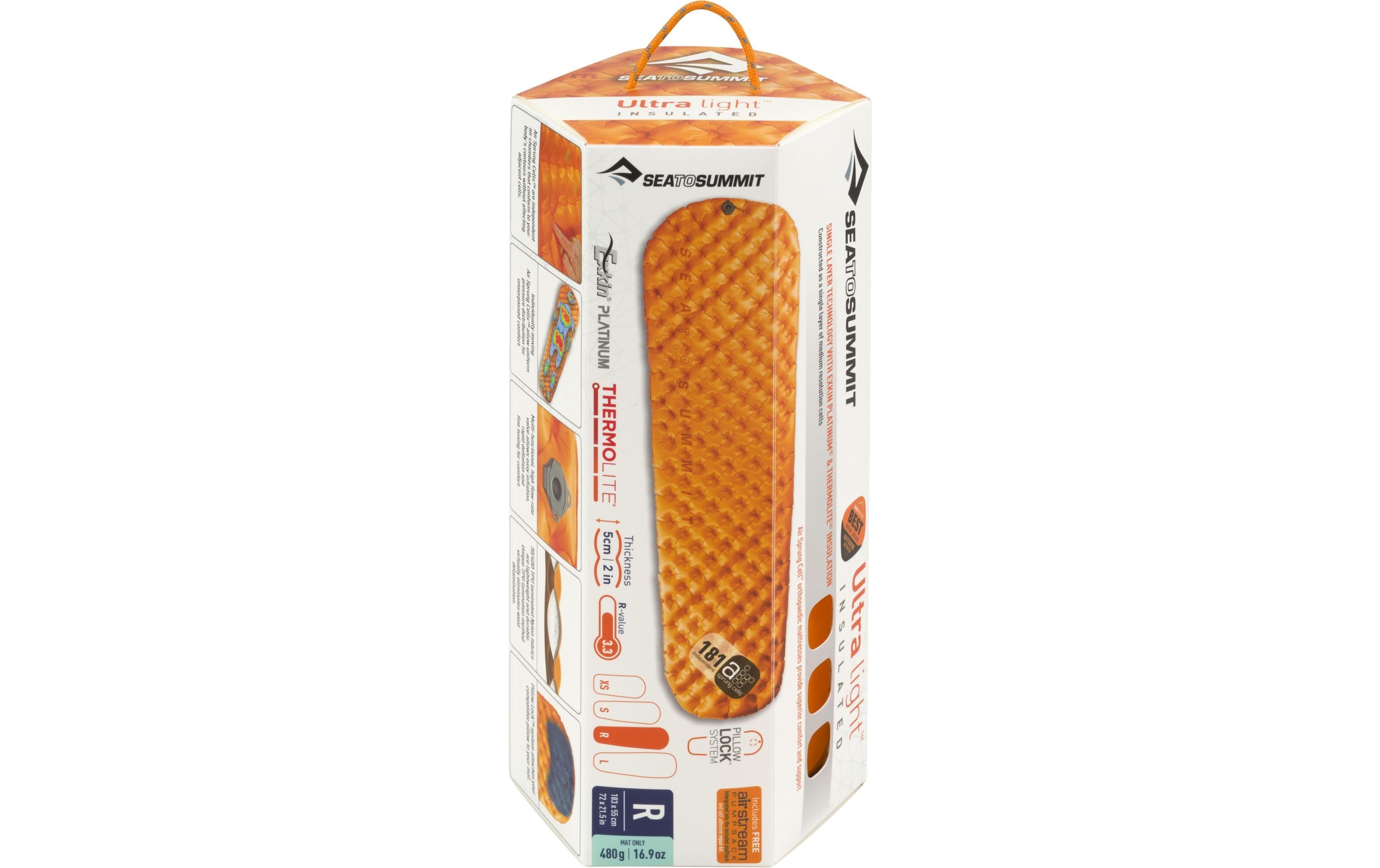 sea to summit Tapis de trekking »UltraLigh«