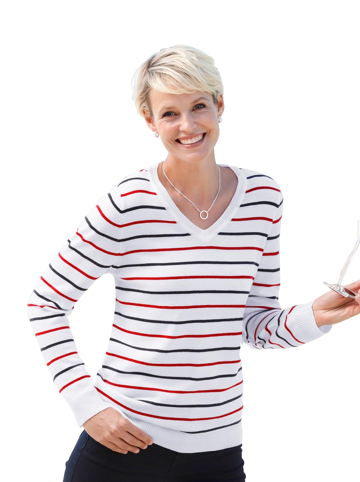 Classic Basics Streifenpullover »Pullover« kaufen