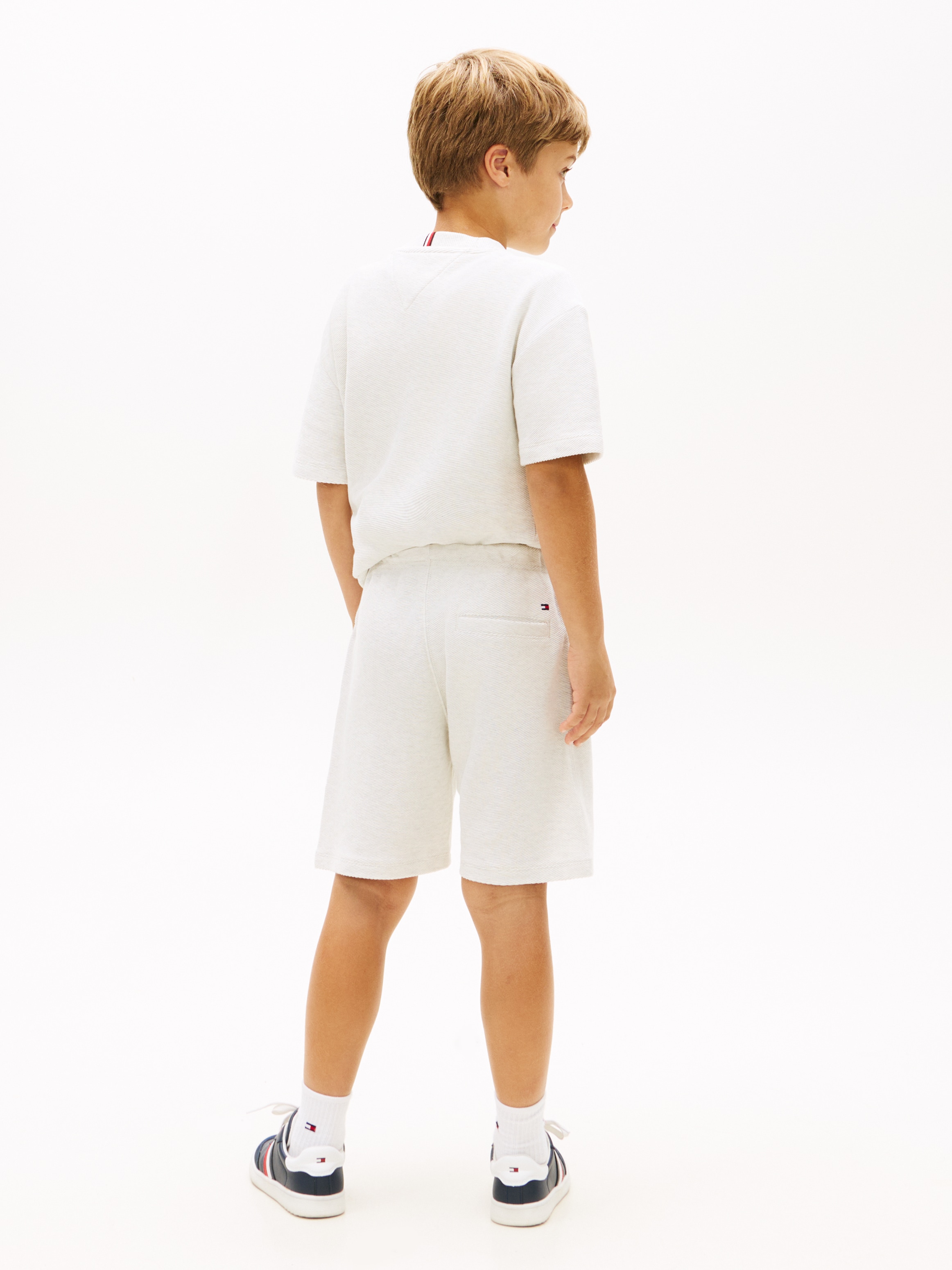 Tommy Hilfiger Short »TH SCRIPT JERSEY TWILL SHORT«  enfants jusqu'à 16 ans, jambe large