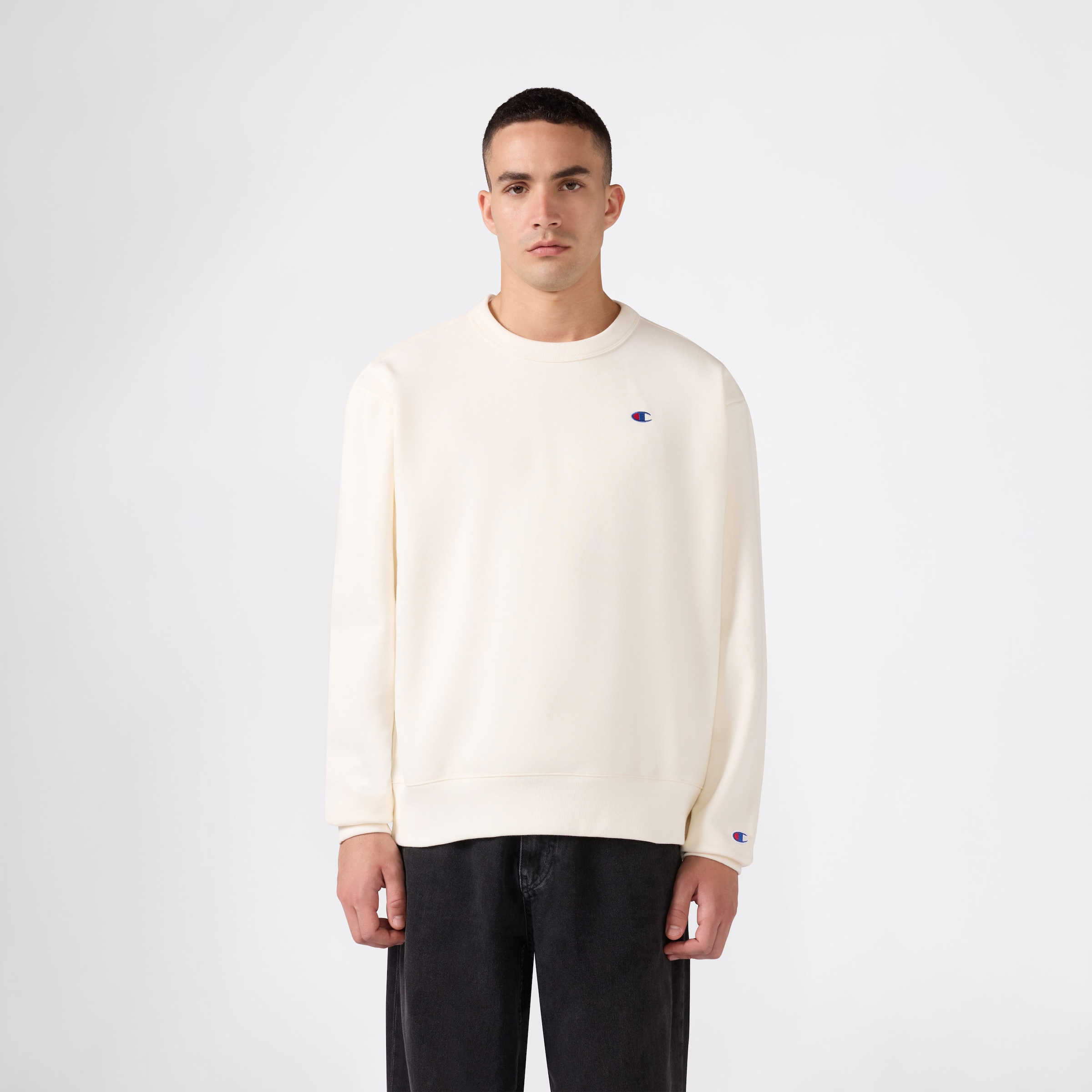 Image of Champion Sweatshirt "SPORTWEAR CREWNECK Relax Fit", mit Langarm-Design