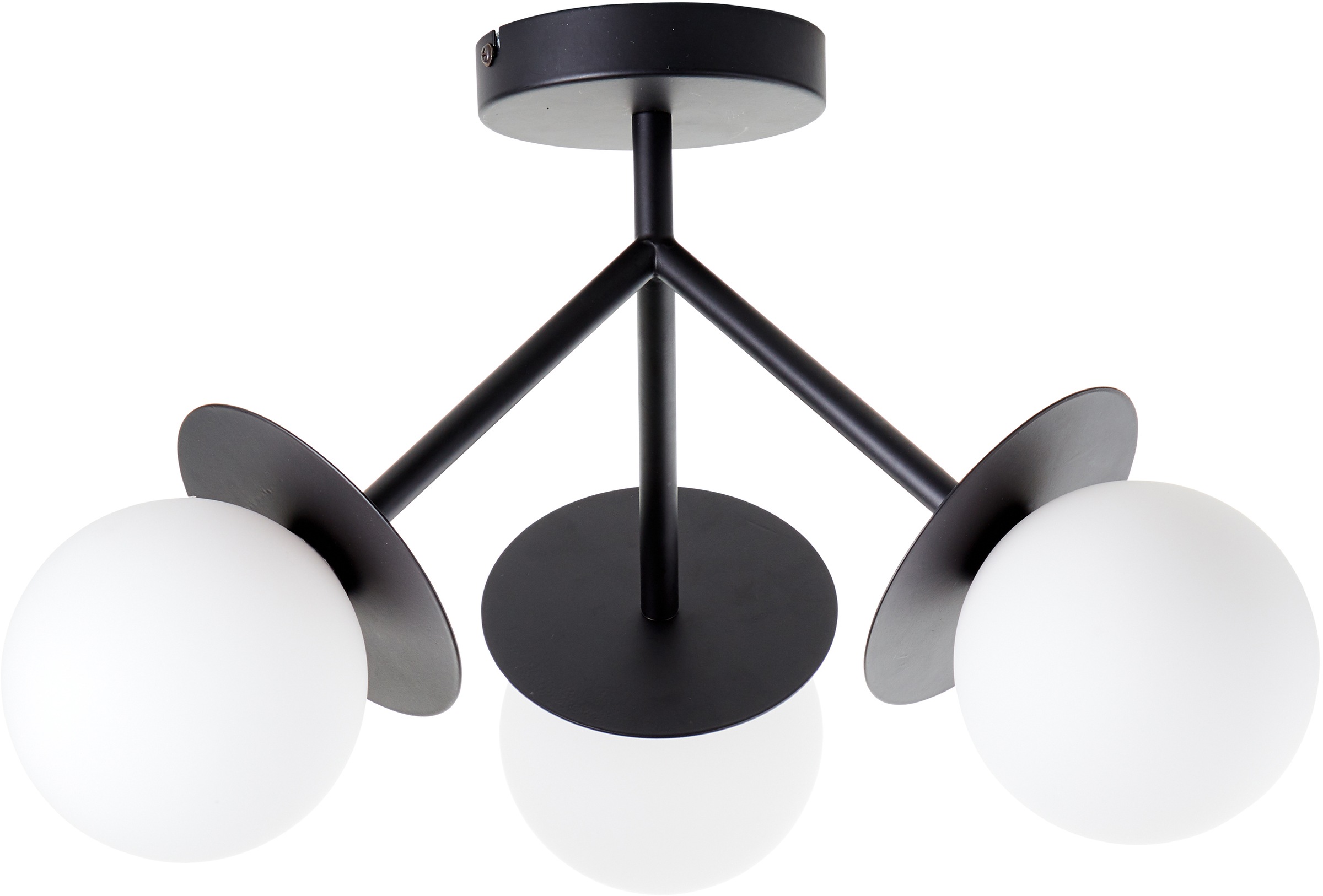 Image of Places of Style Deckenleuchte »Tennessee«, G9, 1 St., 3 x G9, max. 10W, schwarz/weiss bei Ackermann Versand Schweiz